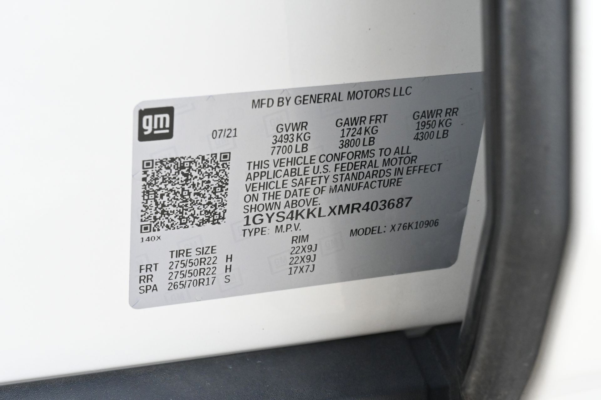 2021 Cadillac Escalade ESV Premium White at DeMontrond Automotive Group