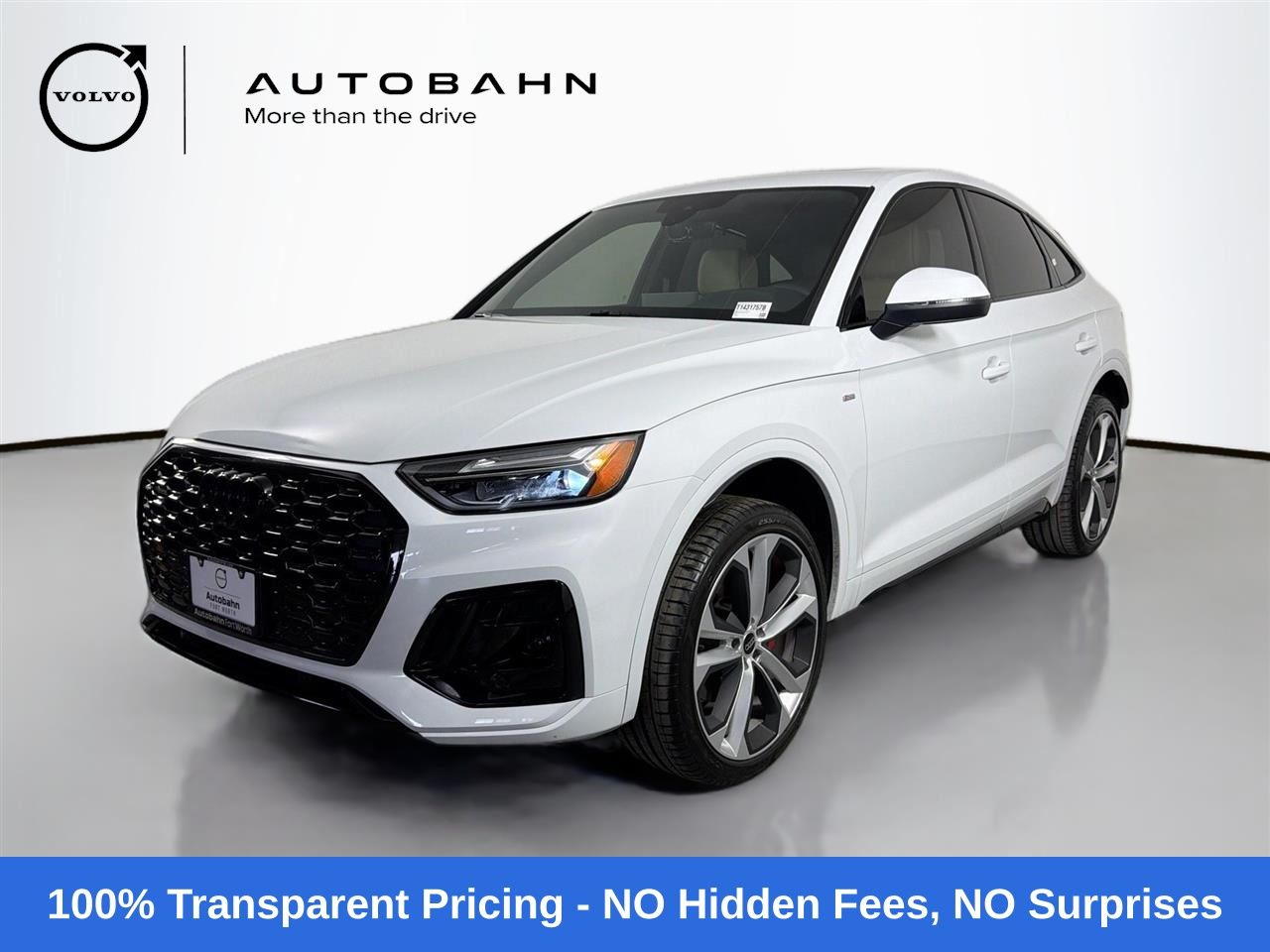 Glacier White Metallic 2024 Audi Q5 Sportback Sedan All-Wheel Drive 7-Speed Automatic