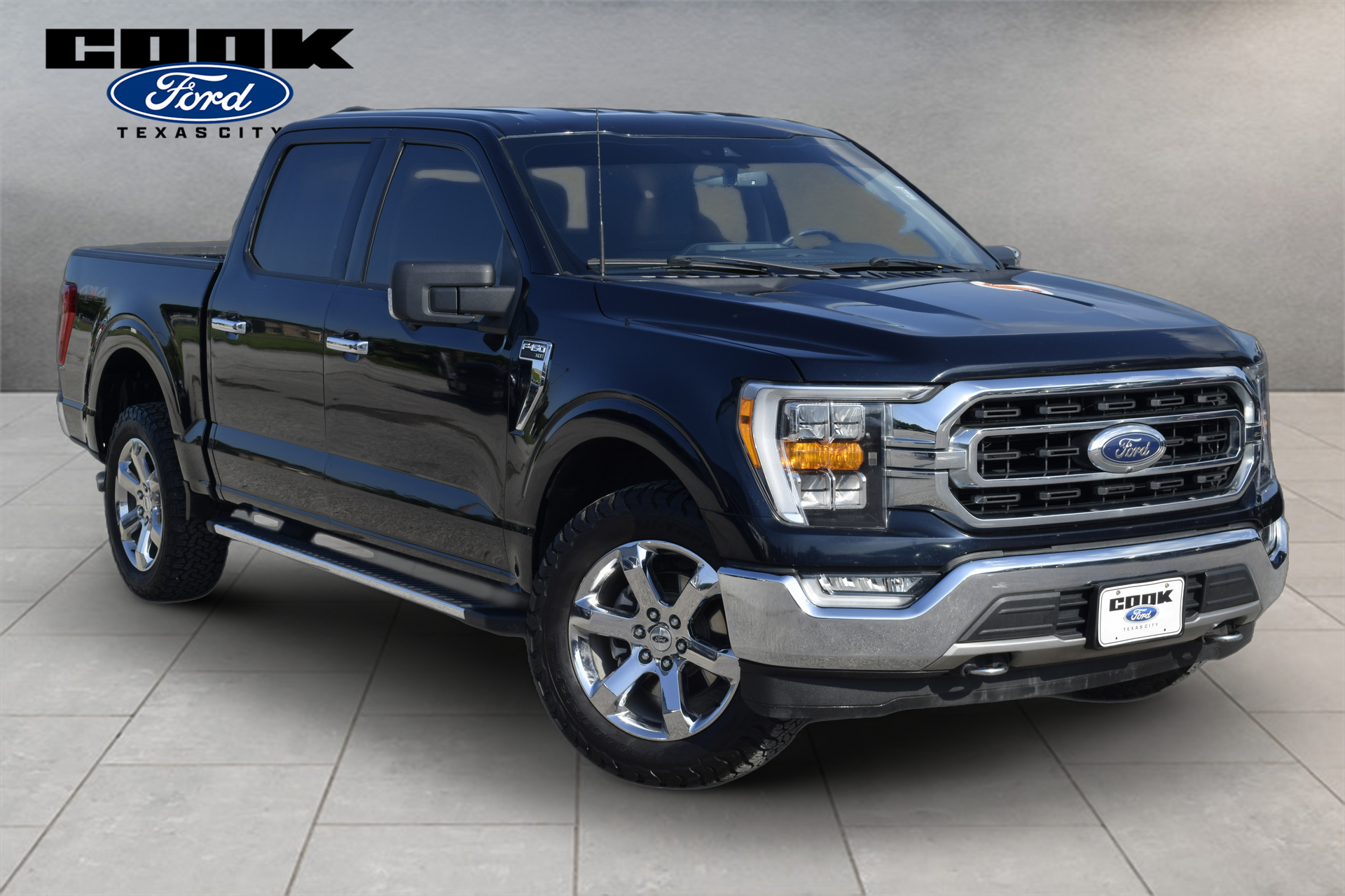2021 Ford F-150 XLT Blue at Cook Ford