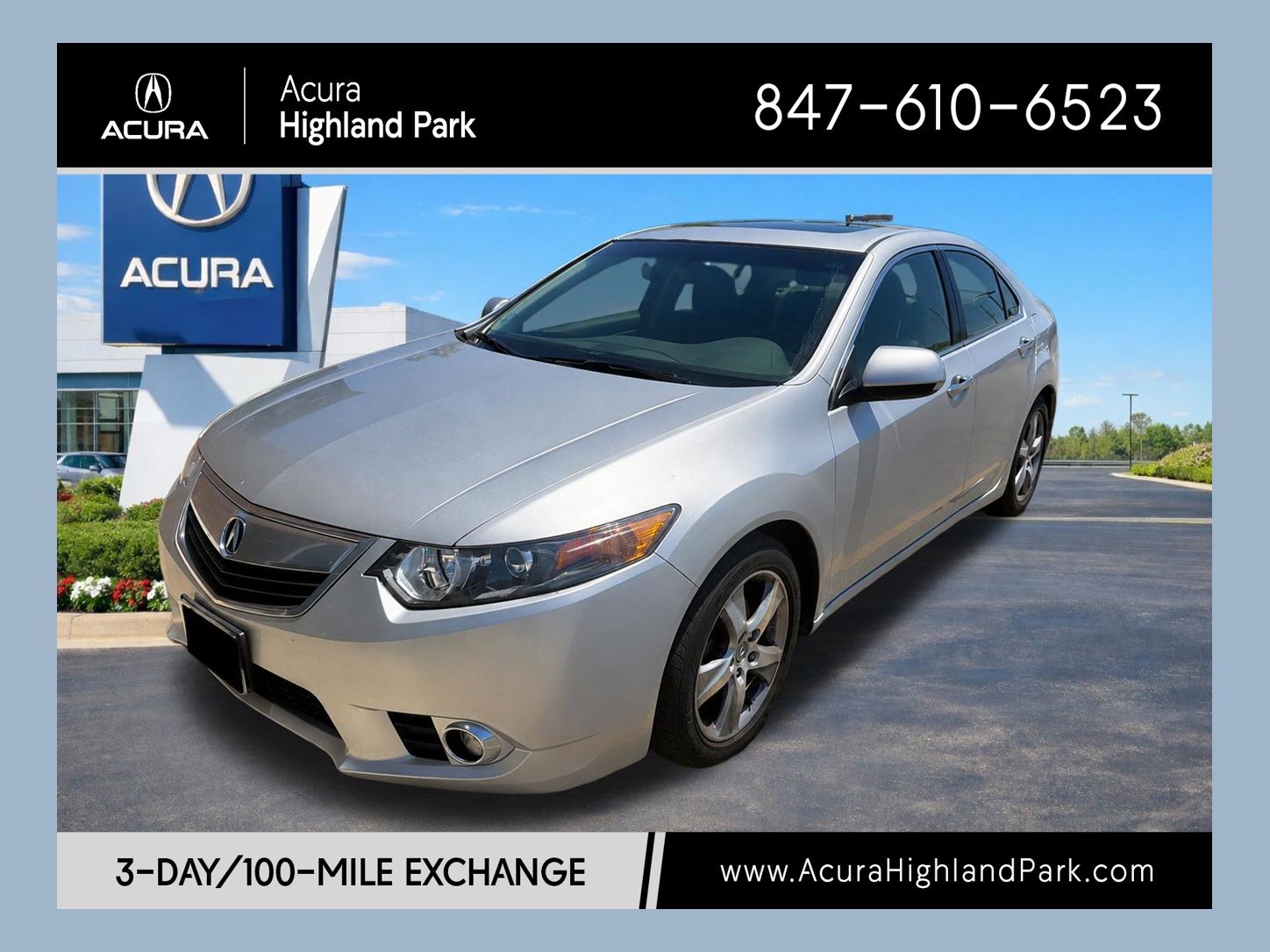 Silver Moon 2014 Acura TSX Sedan FWD Sedan Front-Wheel Drive 5-Speed Automatic