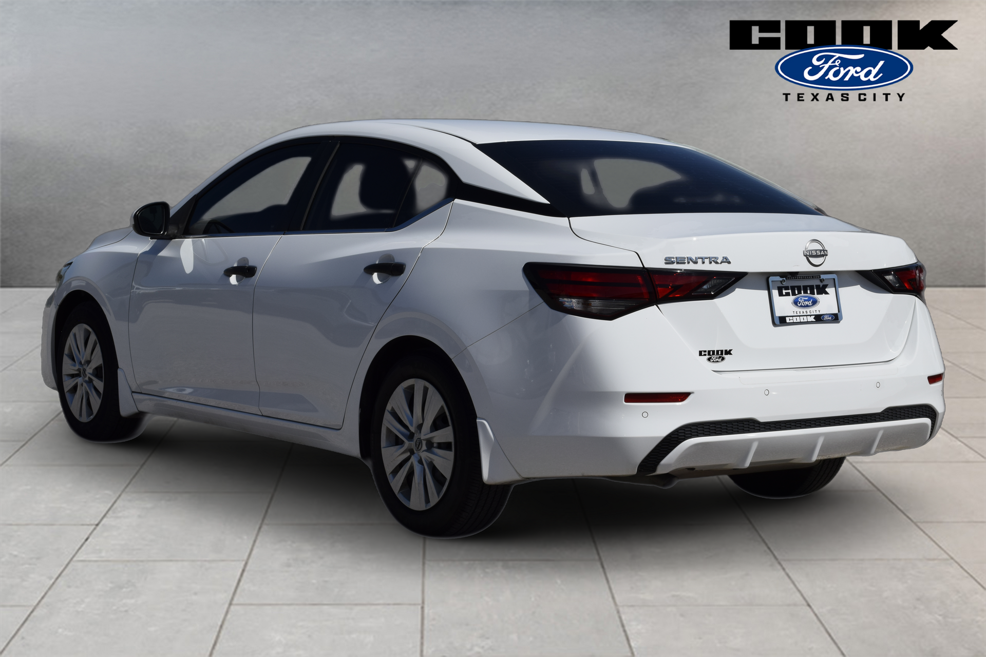 2024 Nissan Sentra S White at Central Houston Nissan