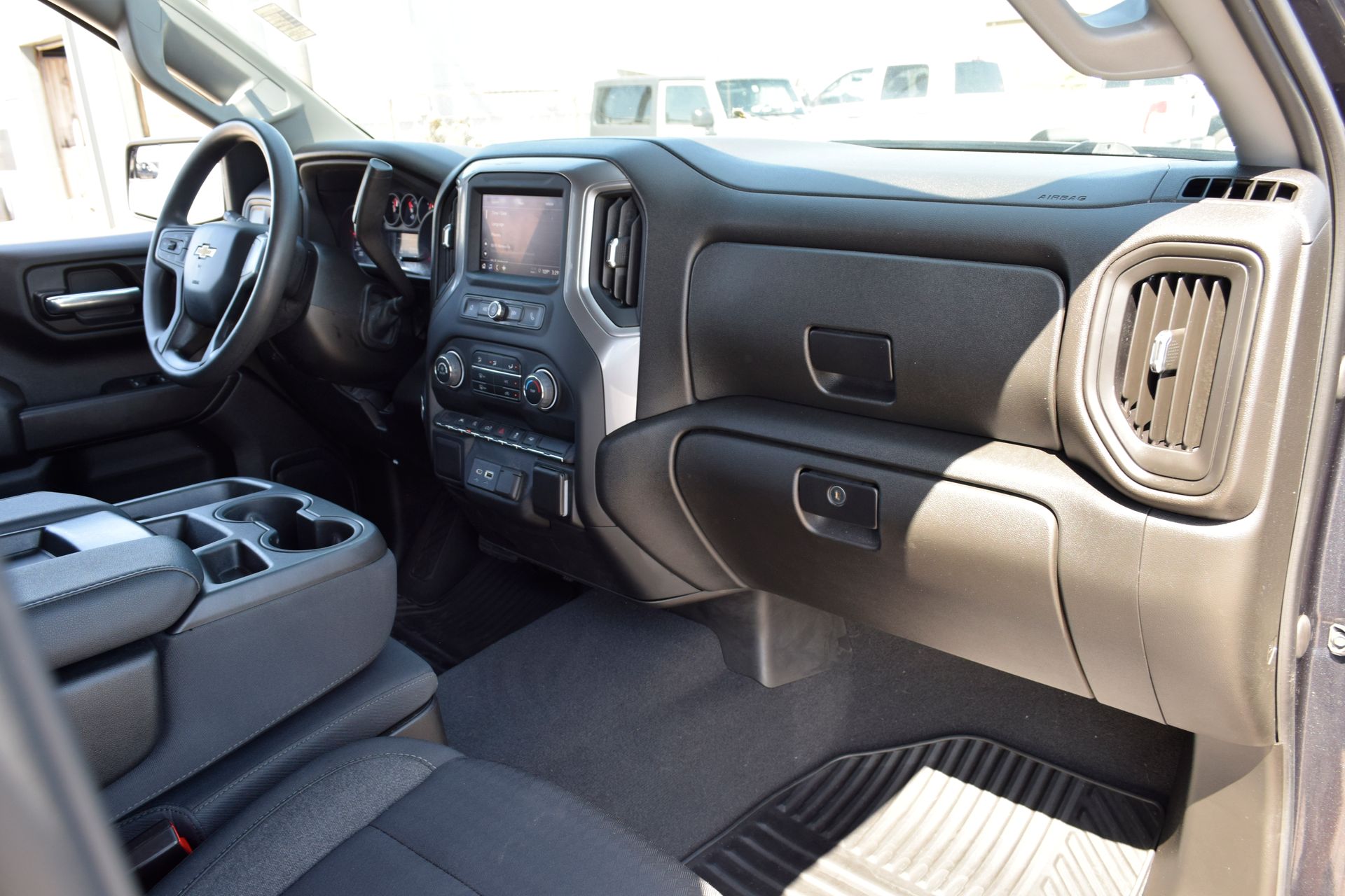2023 Chevrolet Silverado 1500 Custom Gray at DeMontrond Gulf Freeway