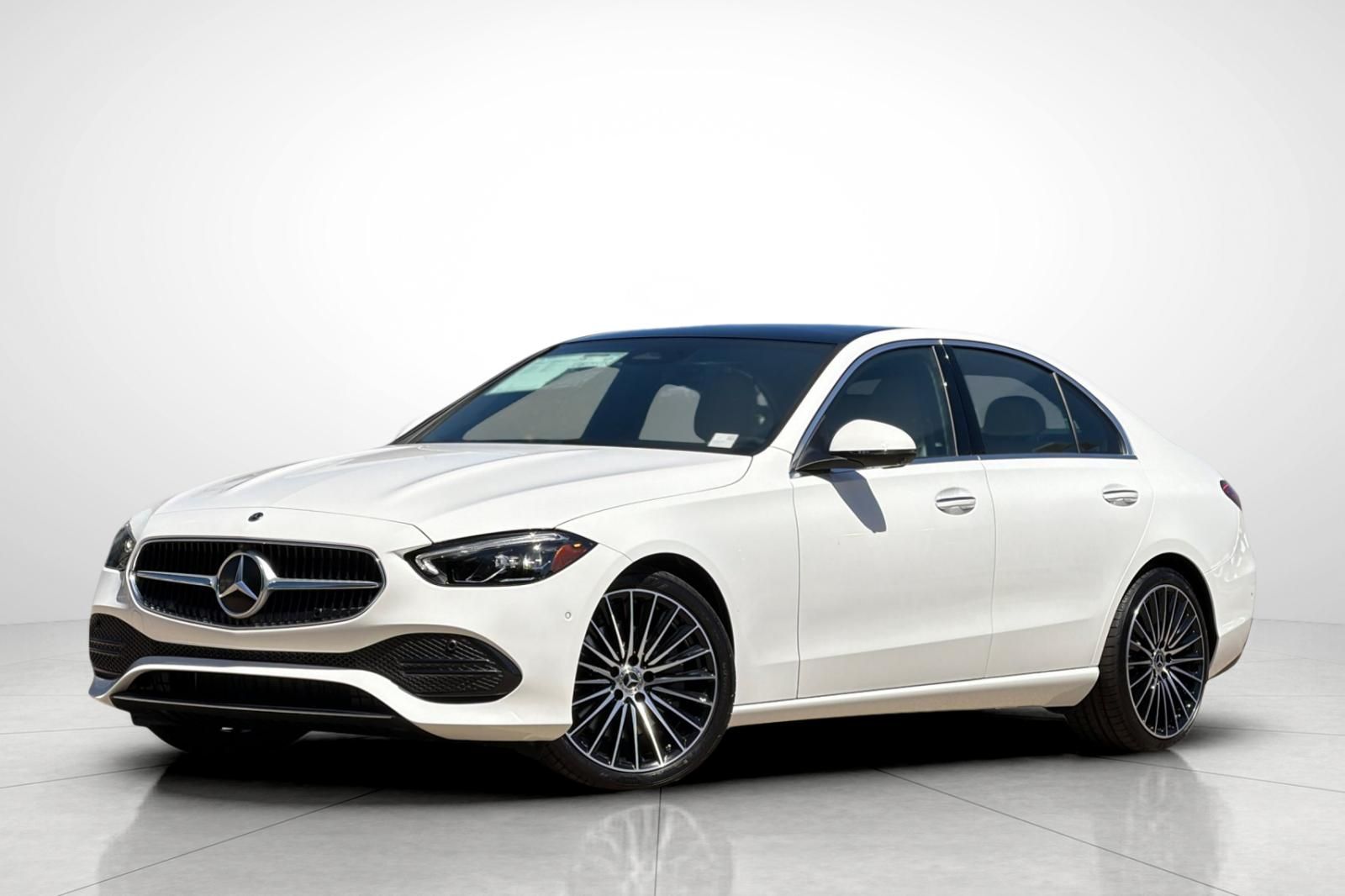 Polar White 2026 Mercedes-Benz C-Class Sedan Rear-Wheel Drive 9-Speed Automatic