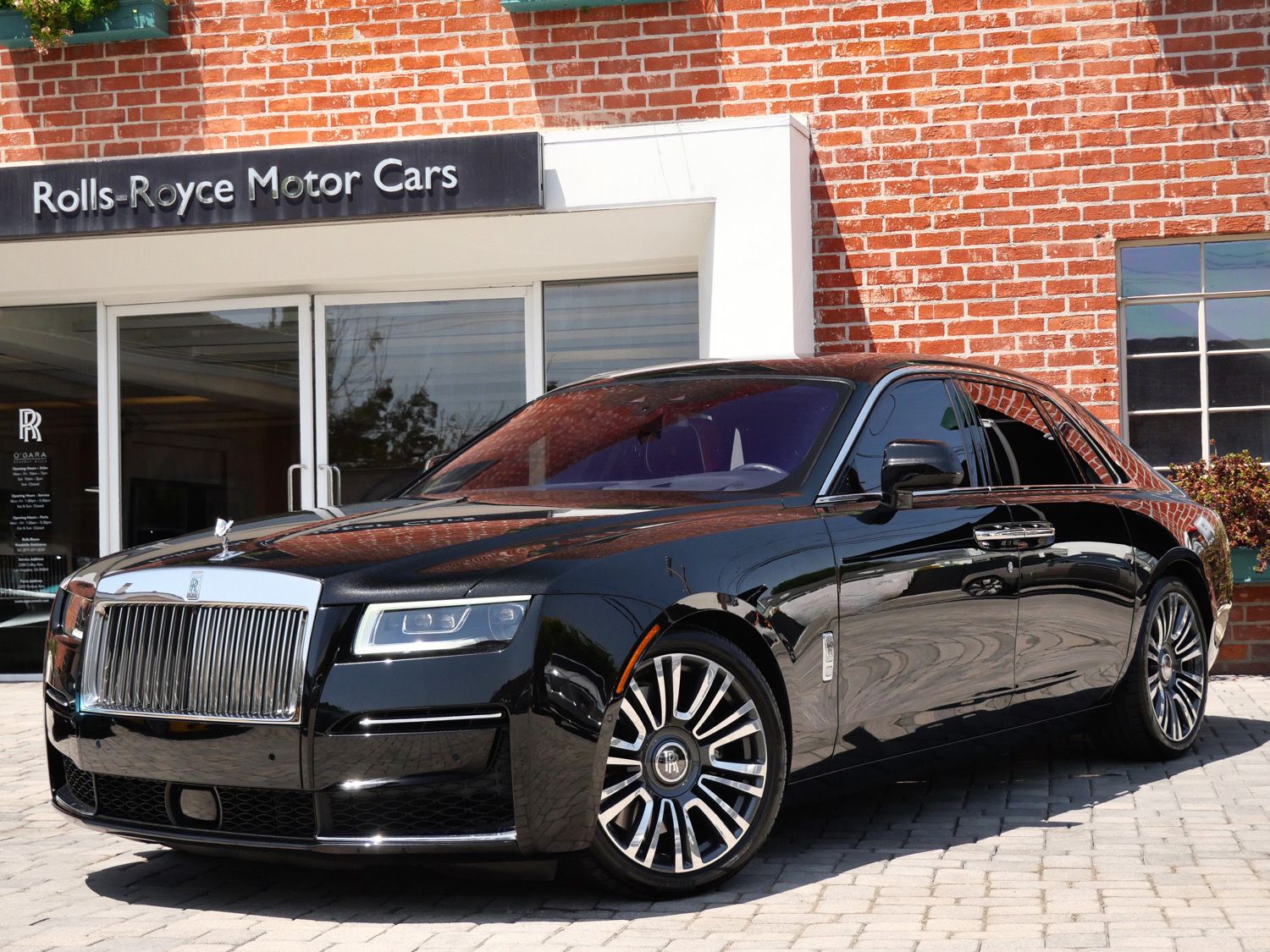 Black Diamond 2021 Rolls-Royce Ghost Sedan All-Wheel Drive 8-Speed Automatic