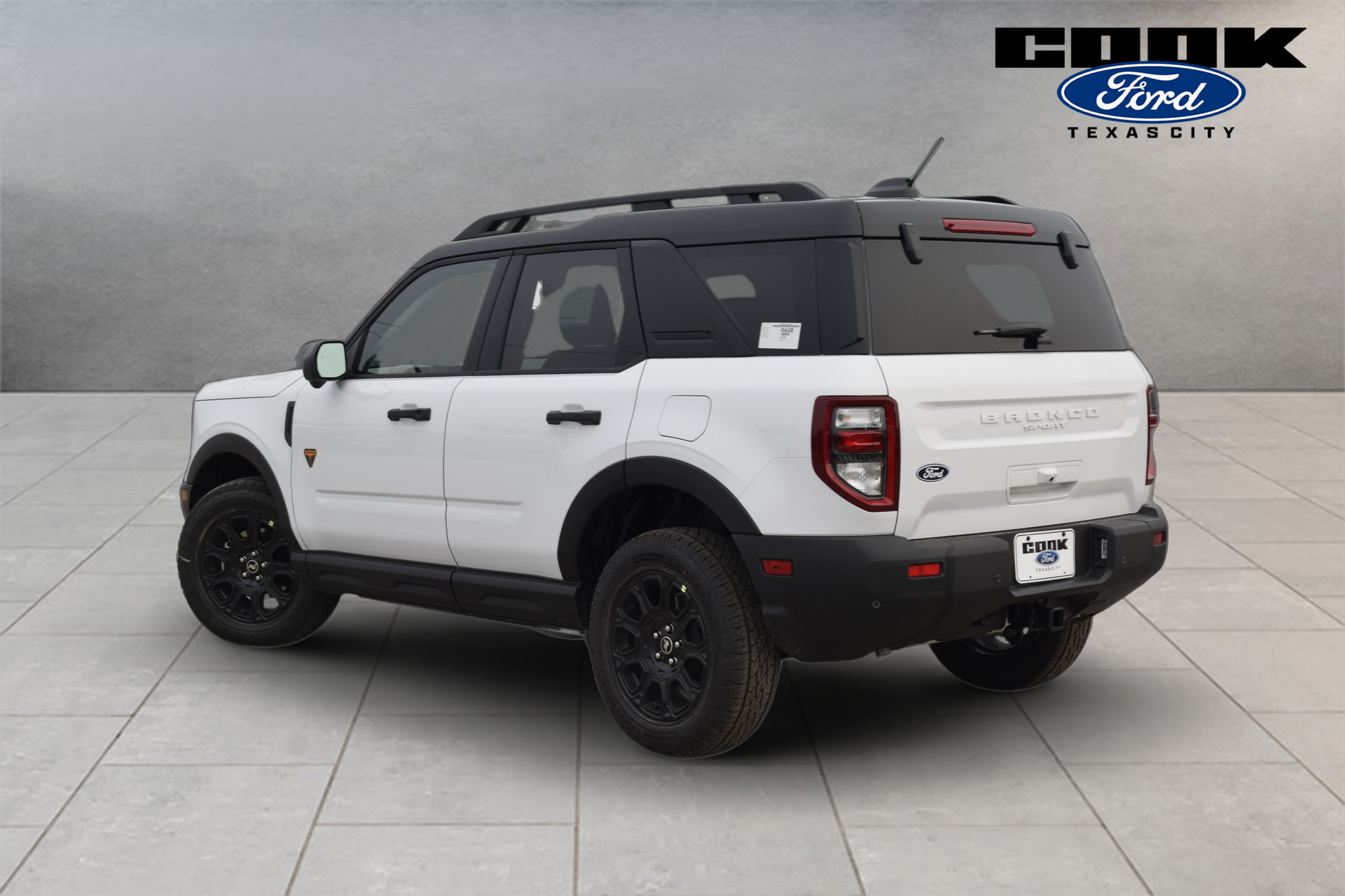 2026 Ford Bronco Sport Badlands White at Classic Ford Galveston