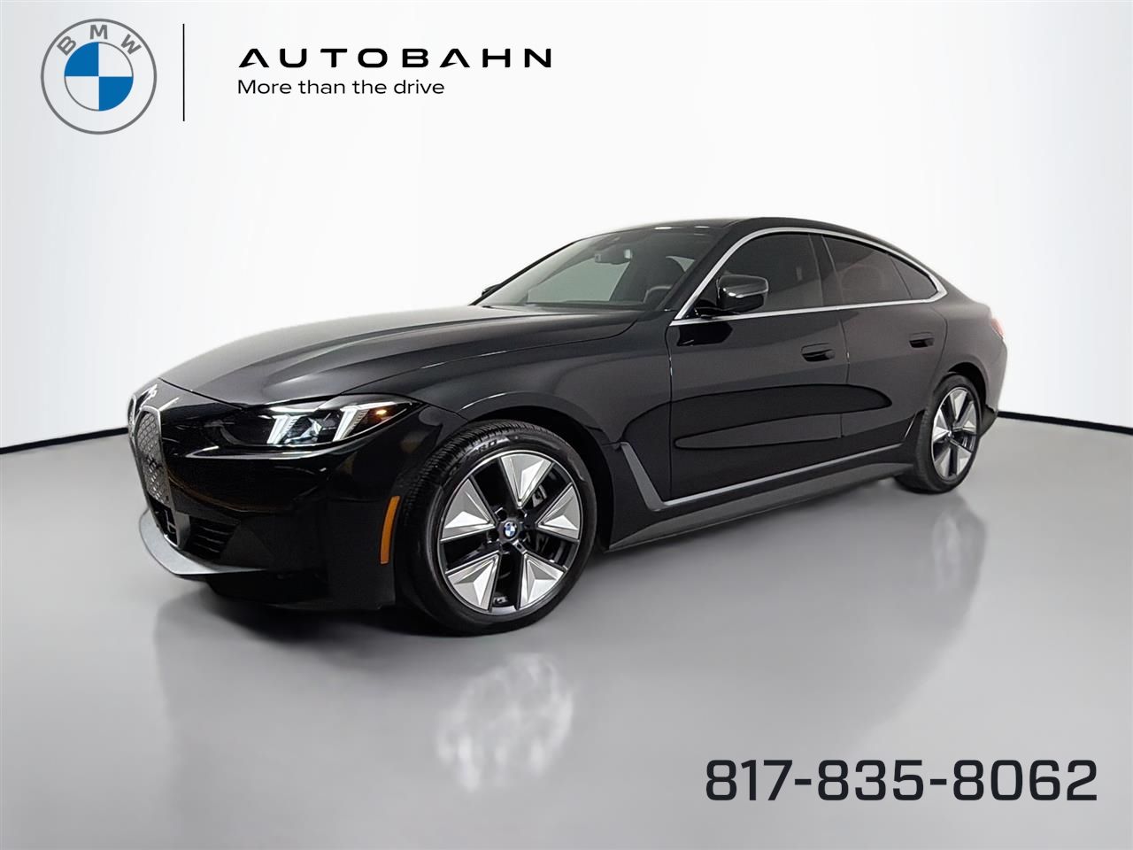 Black Sapphire Metallic 2025 BMW i4 eDrive40 Gran Coupe FWD Sedan Rear-Wheel Drive Automatic