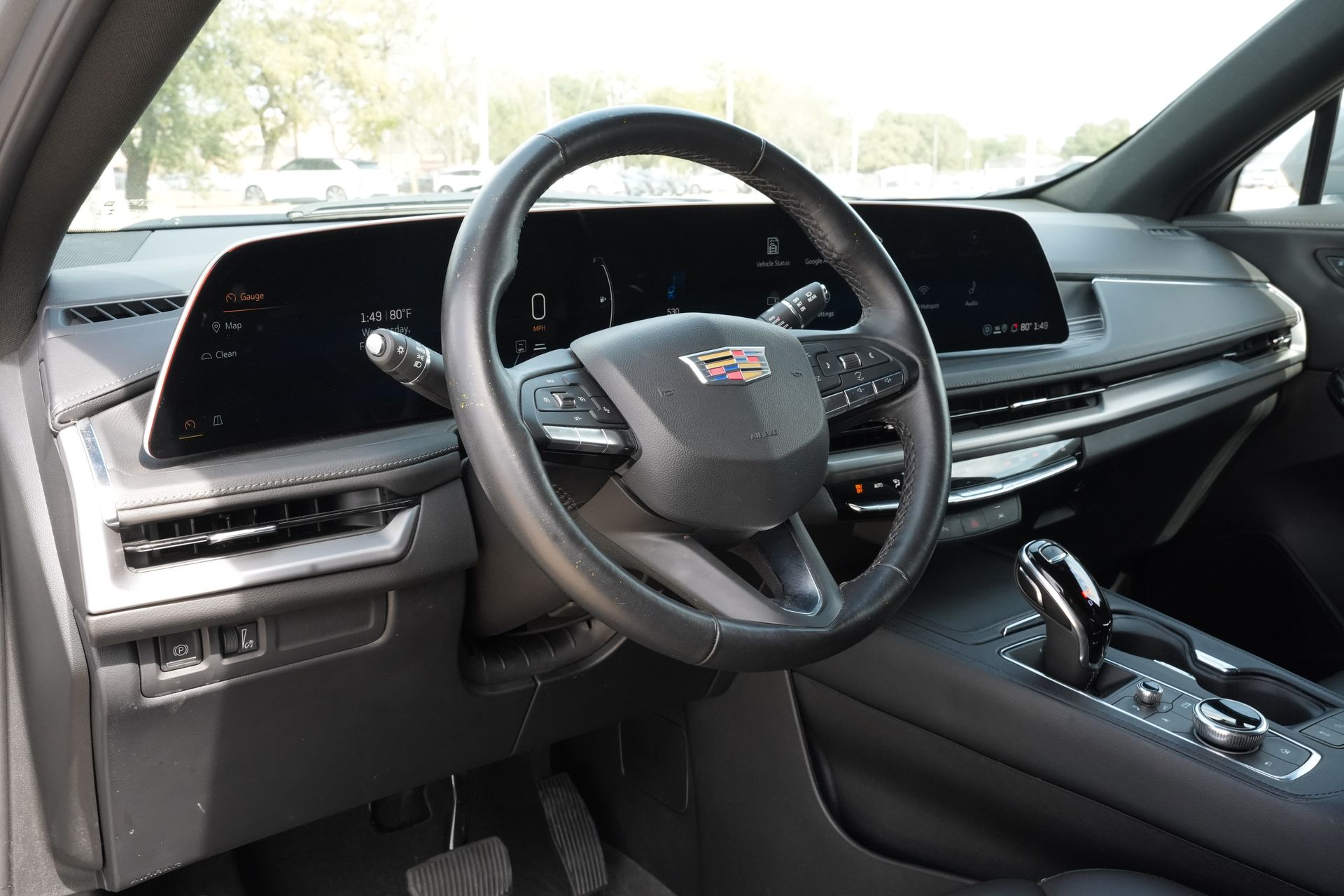 2025 Cadillac XT4 Premium Luxury Silver at Tom Peacock Cadillac
