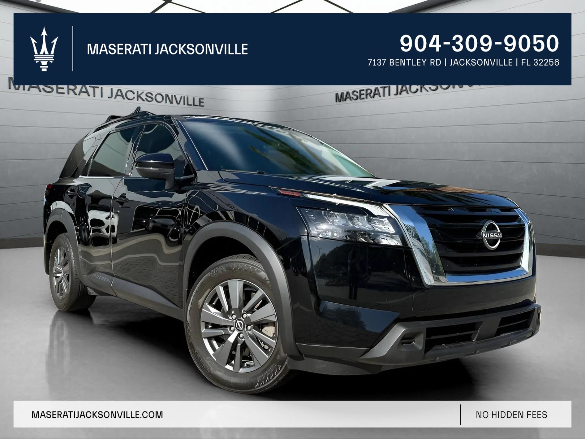 Super Black 2024 Nissan Pathfinder SV 4WD SUV / Crossover All-Wheel Drive 9-Speed Automatic