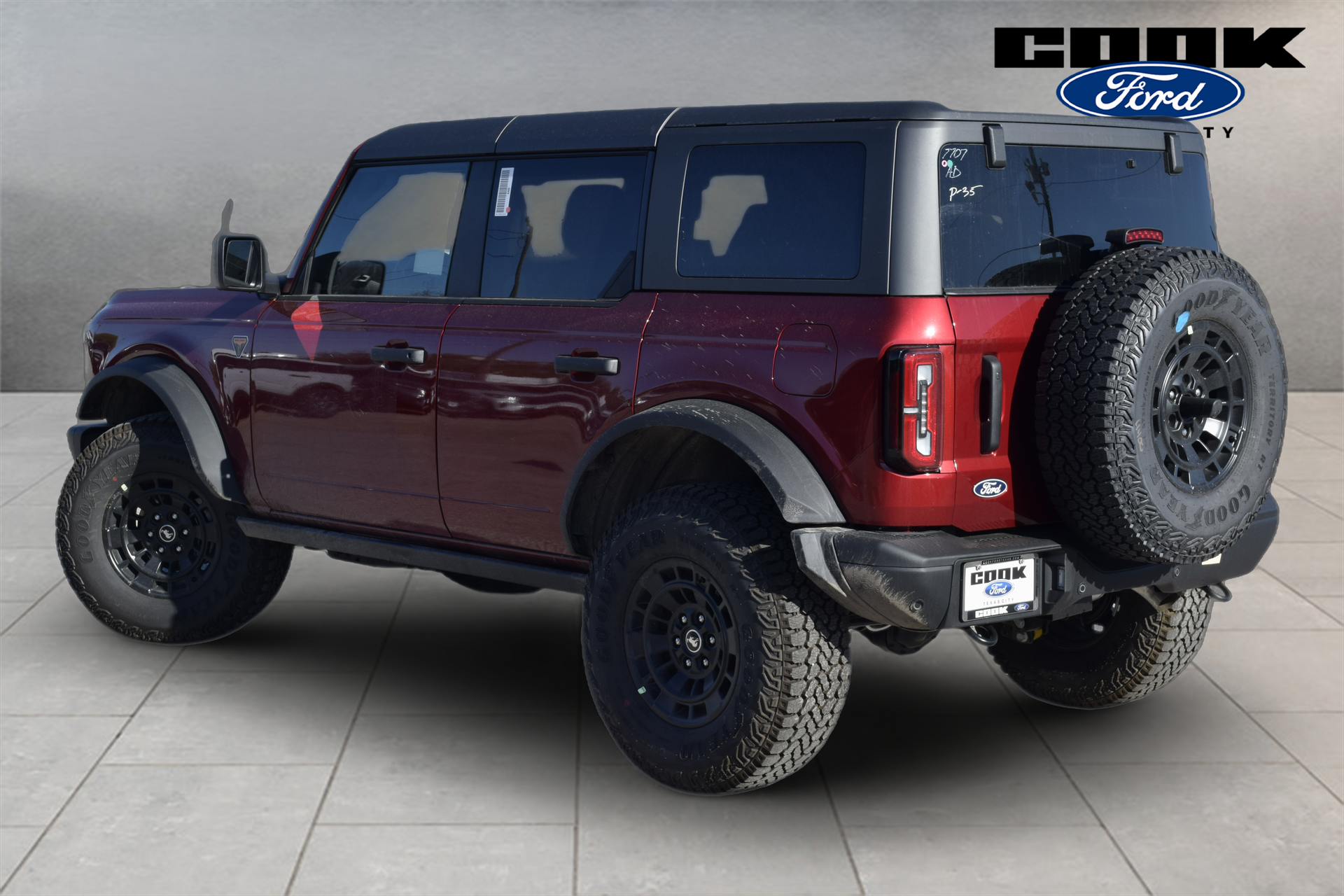 2026 Ford Bronco Badlands Red at Wharton Ford