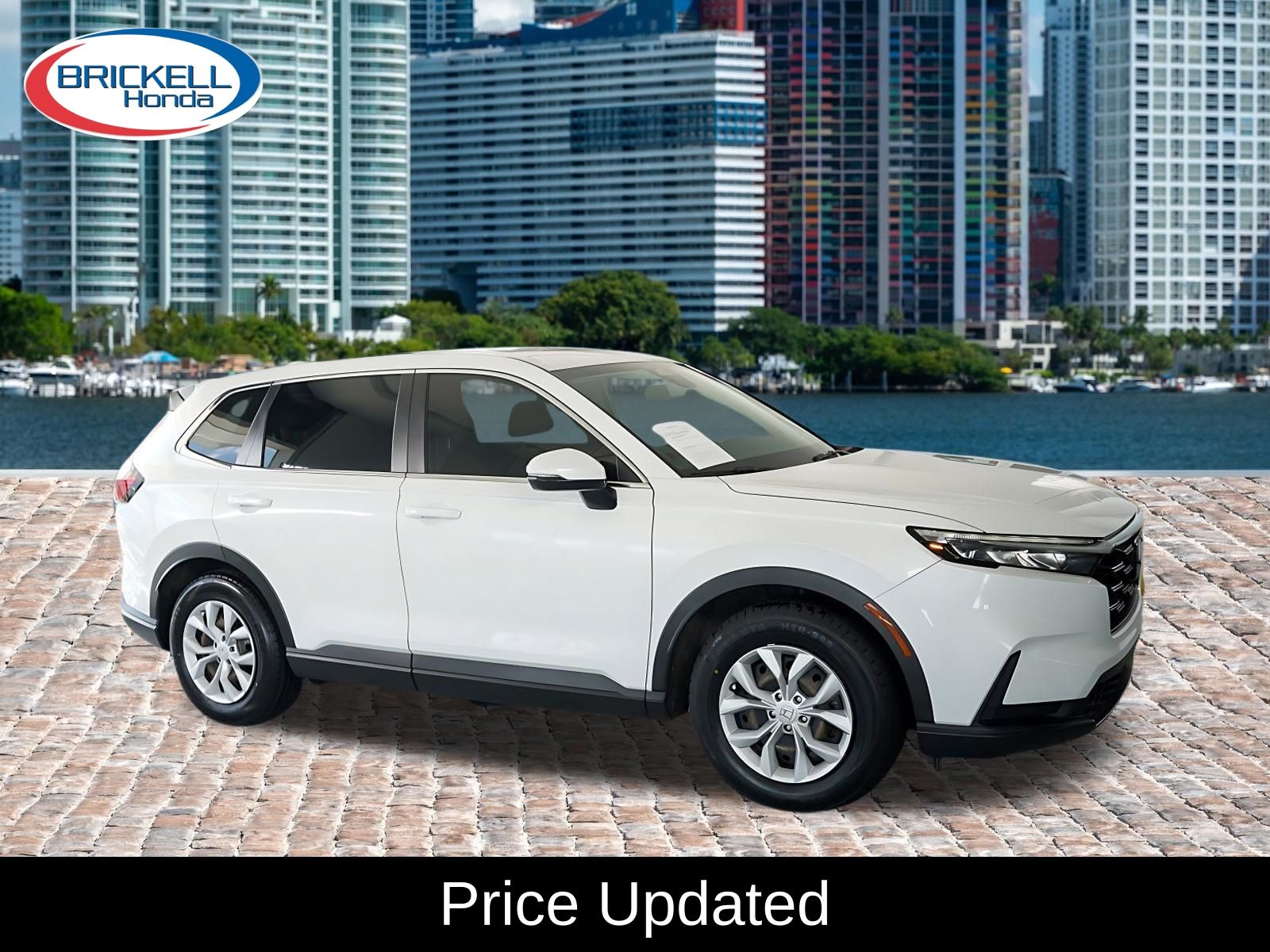Platinum White Pearl 2024 Honda CR-V SUV / Crossover Front-Wheel Drive Continuously Variable Transmission