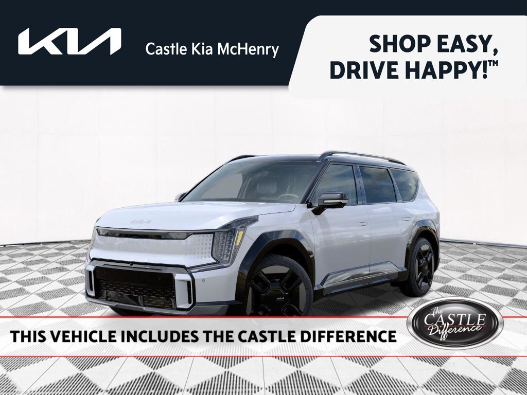 White 2026 Kia EV9 SUV / Crossover All-Wheel Drive 1-Speed Automatic
