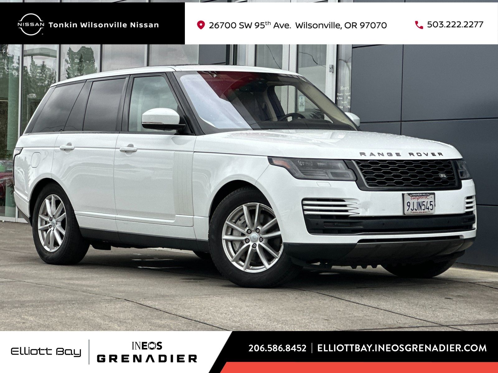 Fuji White 2020 Land Rover Range Rover SUV / Crossover All-Wheel Drive 8-Speed Automatic