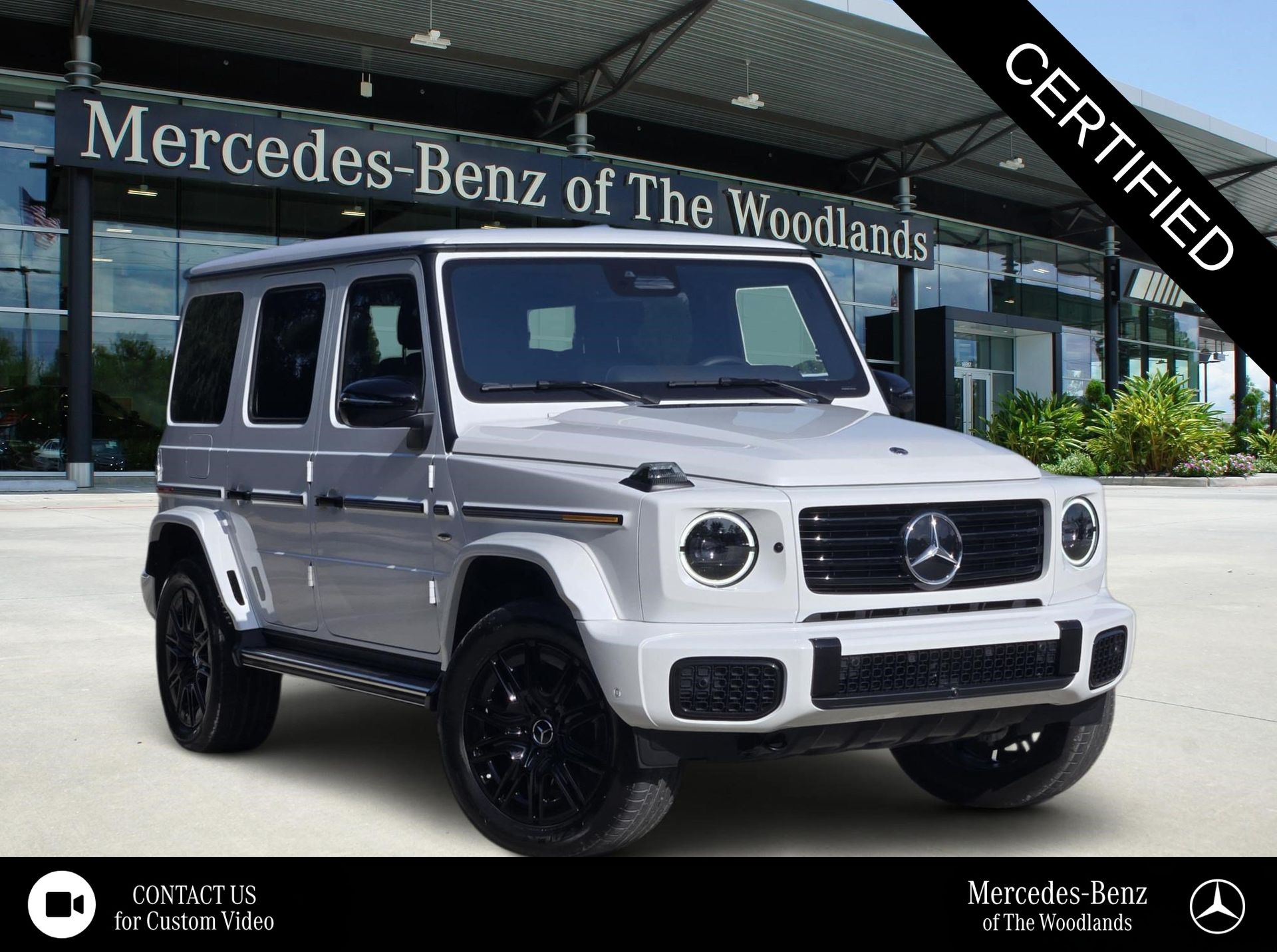 MANUFAKTUR Moonlight Whit 2025 Mercedes-Benz G-Class SUV / Crossover All-Wheel Drive 2-Speed Automatic