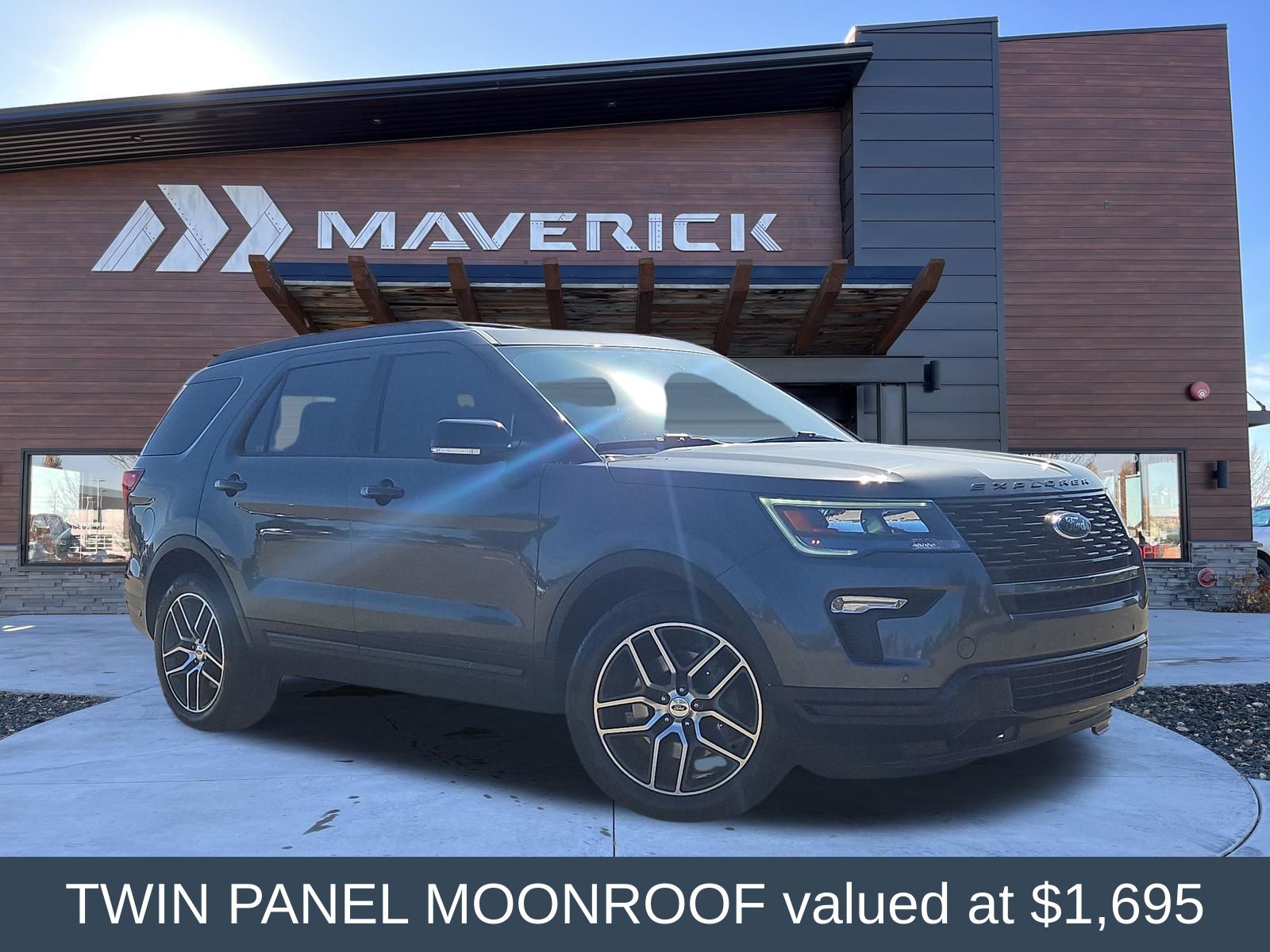 Gray (Magnetic) 2019 Ford Explorer SUV / Crossover All-Wheel Drive Automatic
