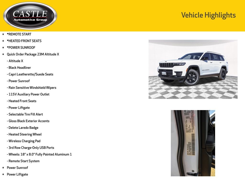 2025 JEEP GRAND CHEROKEE L - Image 3