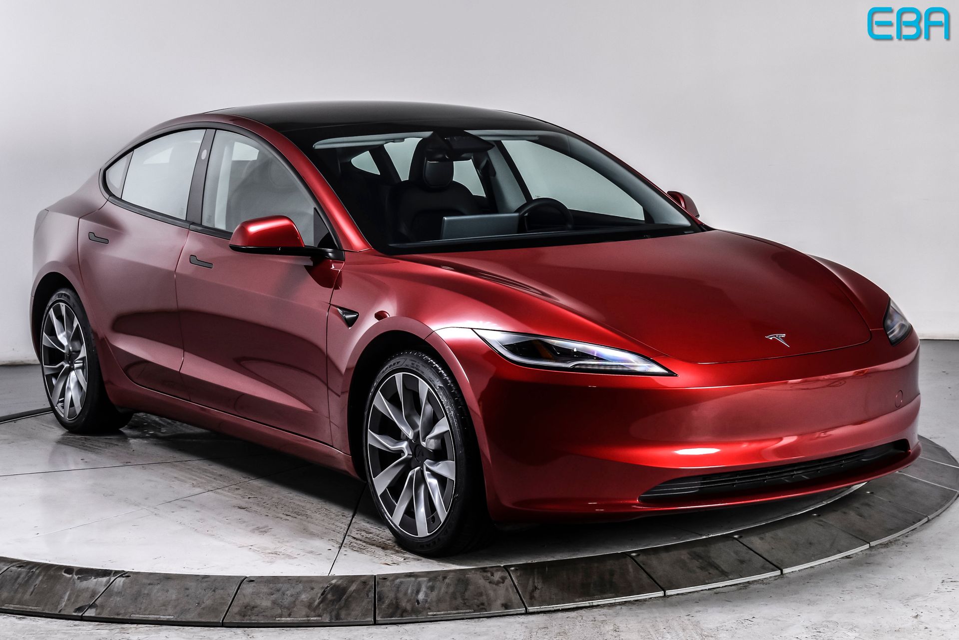 Ultra Red 2025 Tesla Model 3 Long Range AWD Sedan All-Wheel Drive 1-Speed Automatic