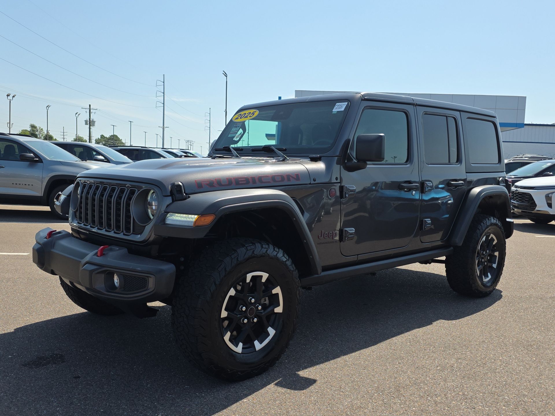 Gray (Granite Crystal Metallic Clearcoat) 2025 Jeep Wrangler SUV / Crossover Four-Wheel Drive 8-Speed Automatic