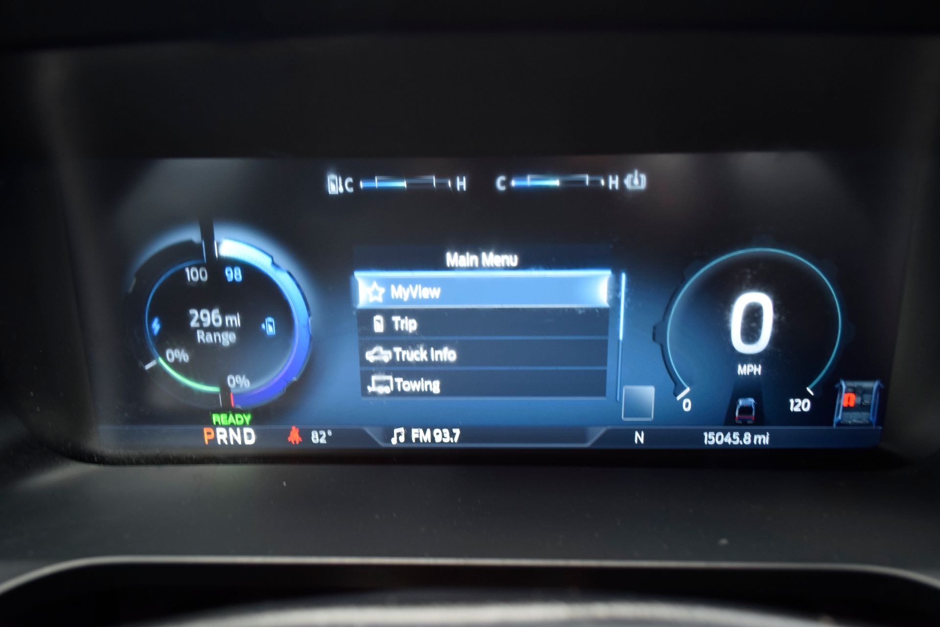 2025 Ford F-150 Lightning Lariat White at DeMontrond Ford