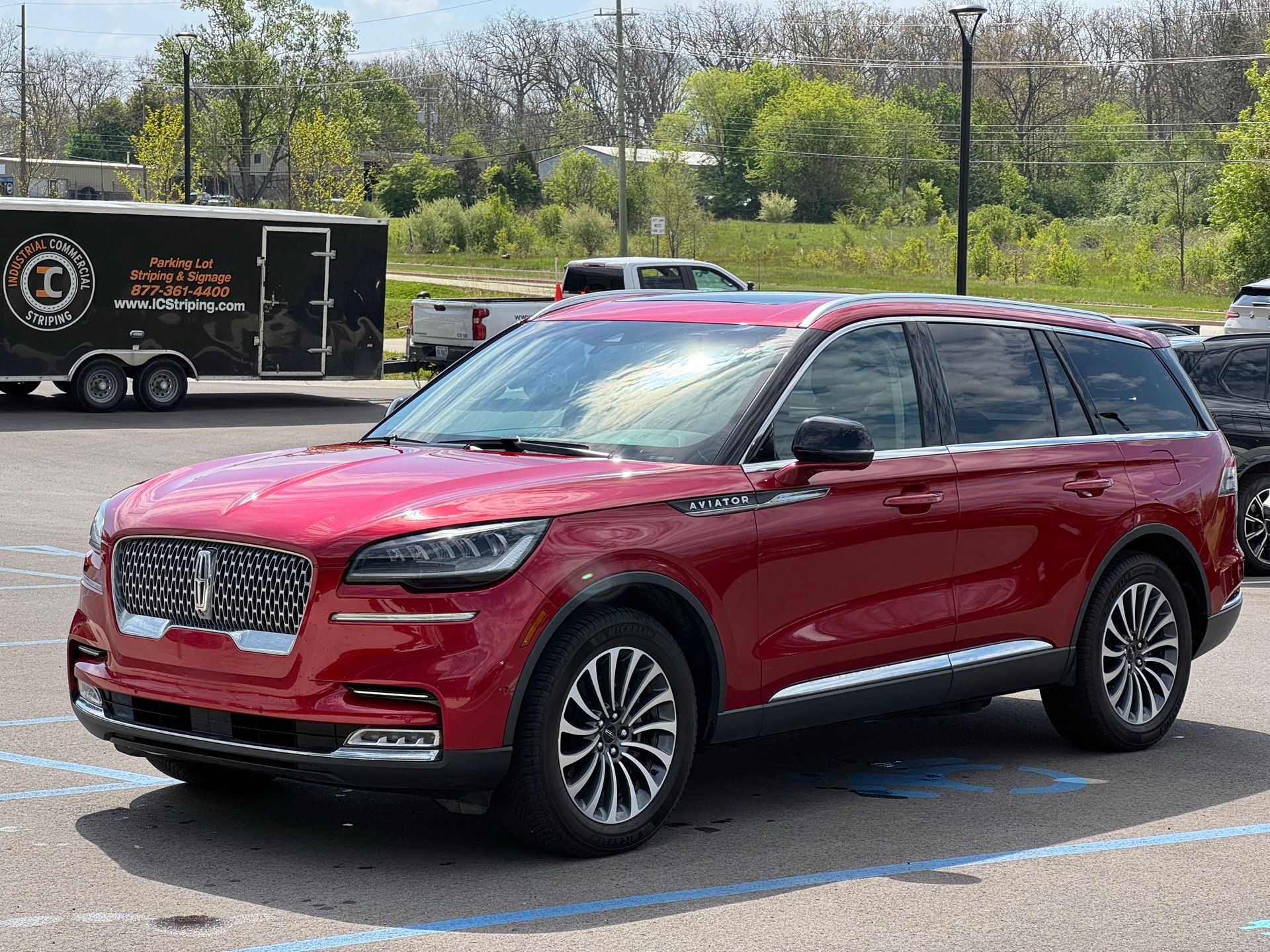 used 2020 Lincoln Aviator car, priced at $31,880