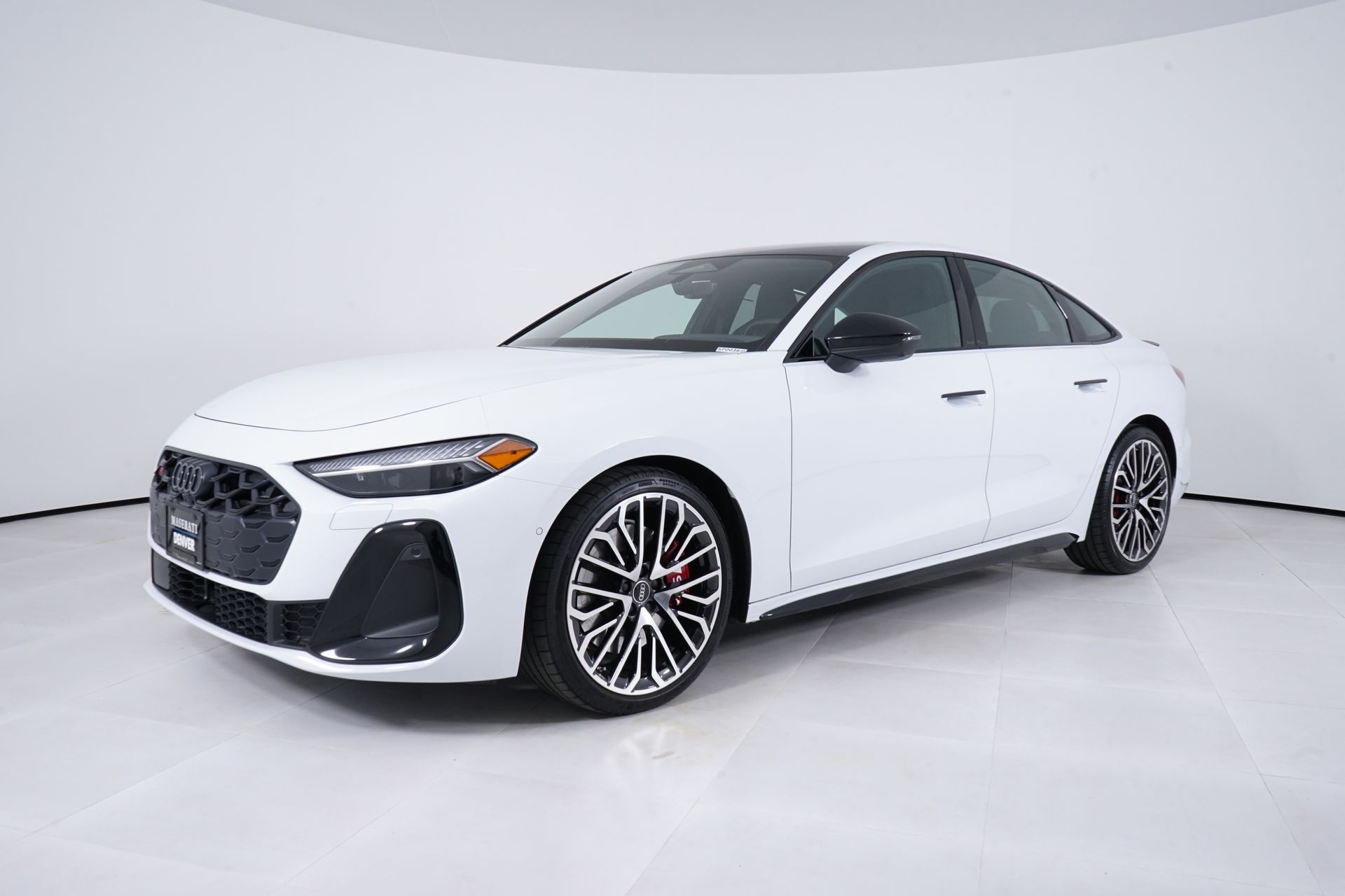 Glacier White Metallic 2025 Audi S5 Sedan All-Wheel Drive 7-Speed Automatic