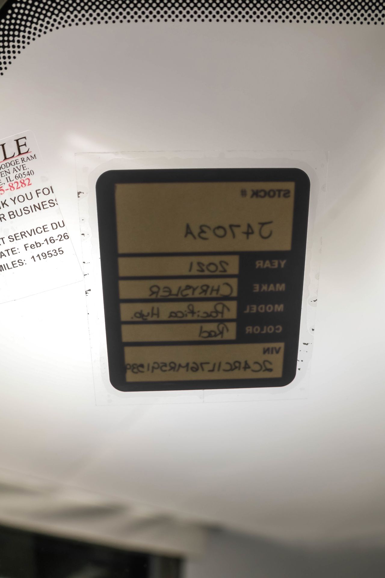 2021 CHRYSLER PACIFICA - Image 46