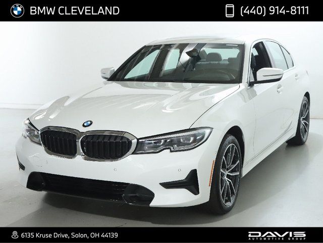 Alpine White 2021 BMW 3 Series Sedan All-Wheel Drive 8-Speed Automatic