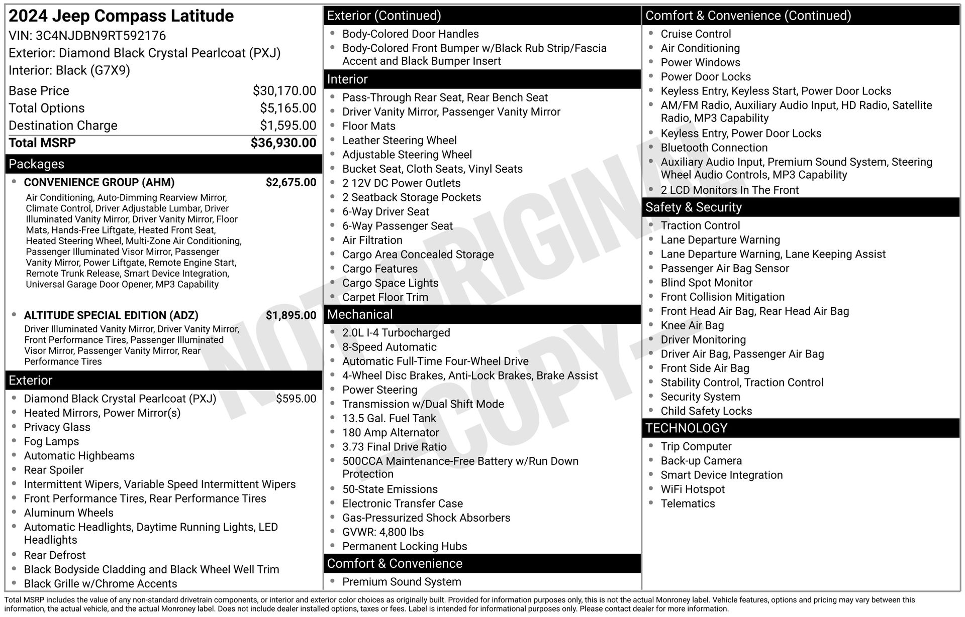 2024 JEEP COMPASS - Image 3