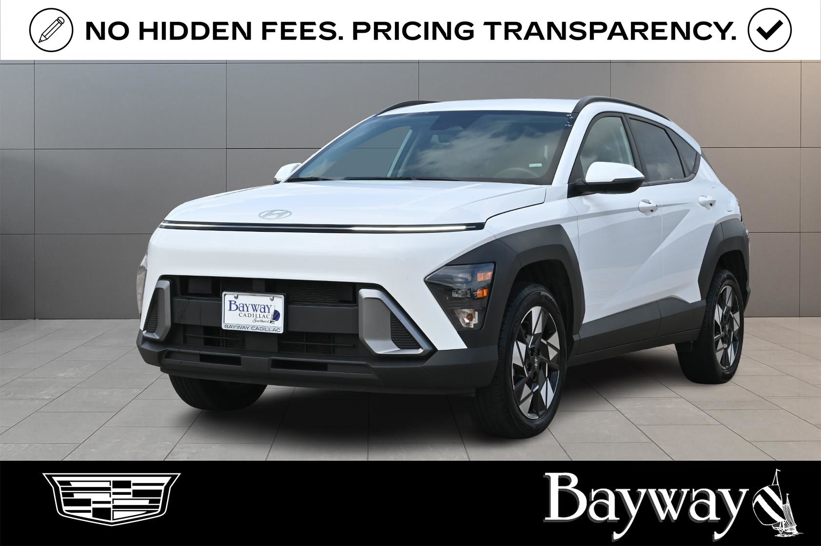 2025 Hyundai Kona SEL White at Bravo Nissan