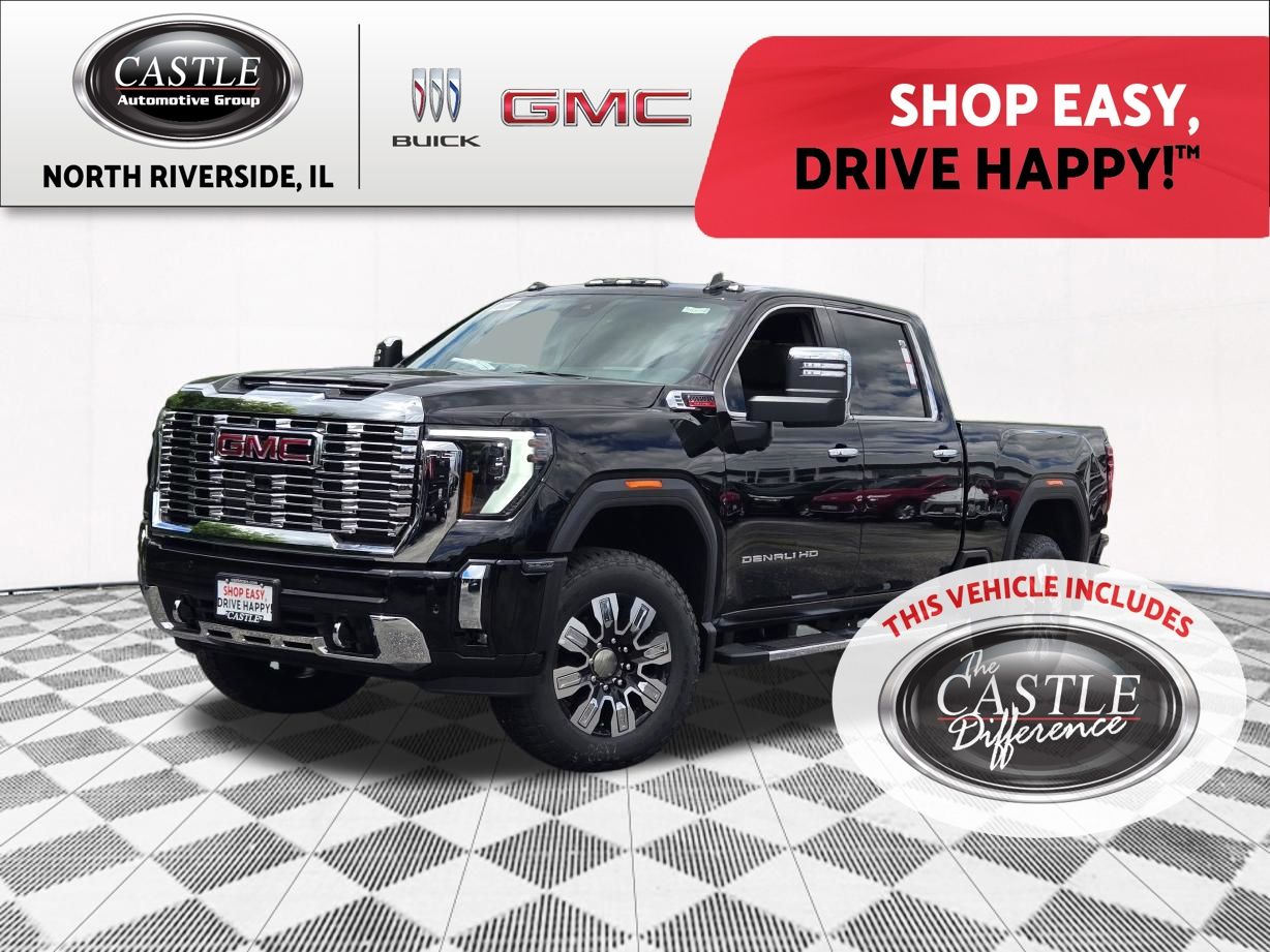 Onyx Black 2026 GMC Sierra 2500HD Pickup Truck Four-Wheel Drive Automatic
