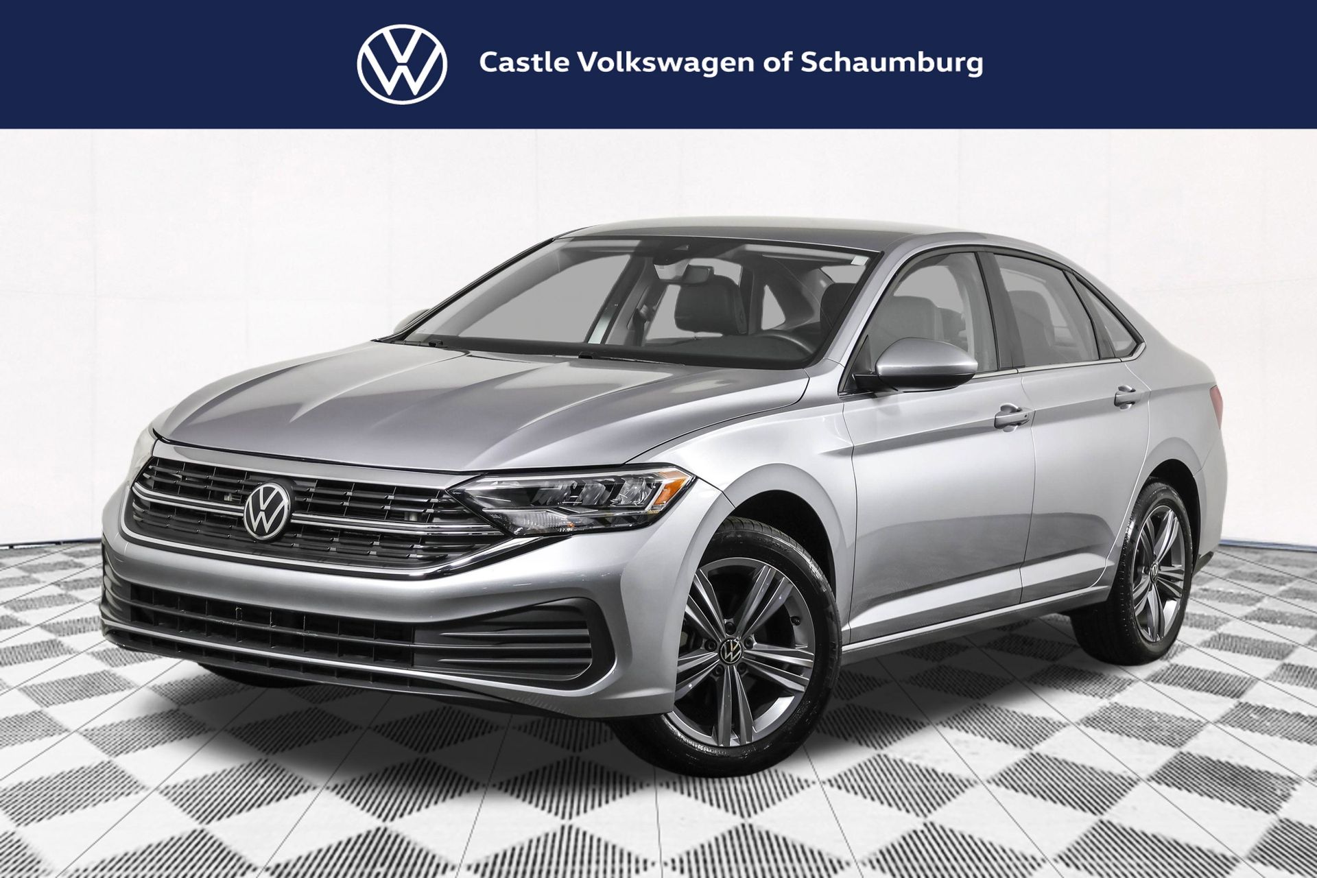 Pyrite Silver Metallic 2023 Volkswagen Jetta Sedan Front-Wheel Drive 8-Speed Automatic
