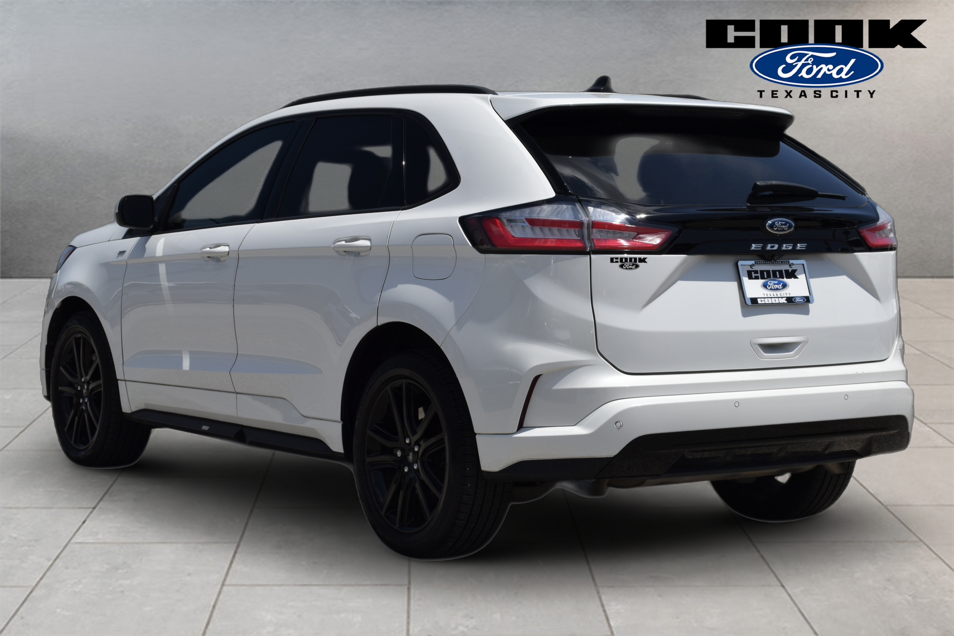 2023 Ford Edge ST Line White at DeMontrond Ford