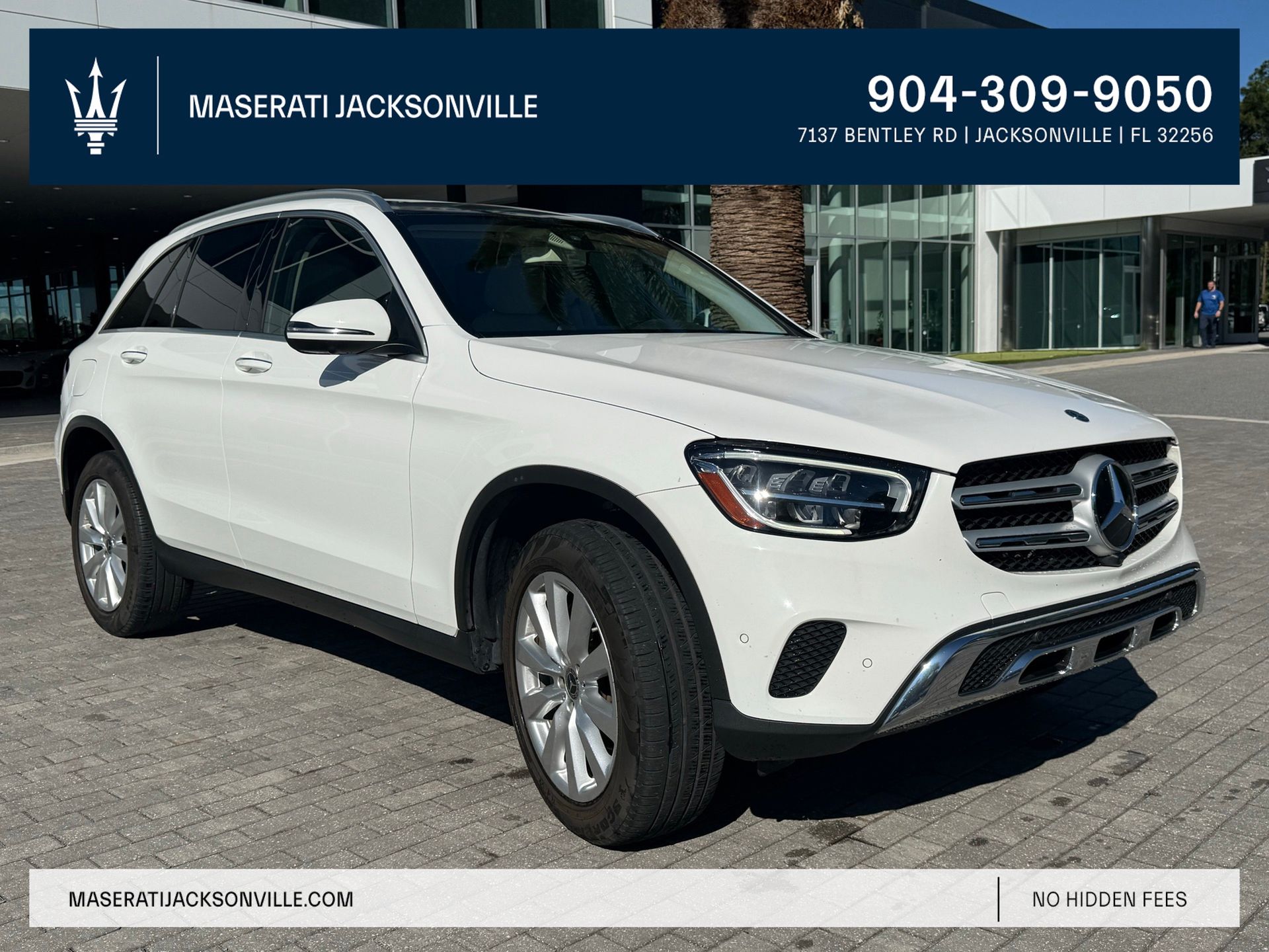 White 2020 Mercedes-Benz GLC 300 RWD SUV / Crossover Rear-Wheel Drive 9-Speed Automatic
