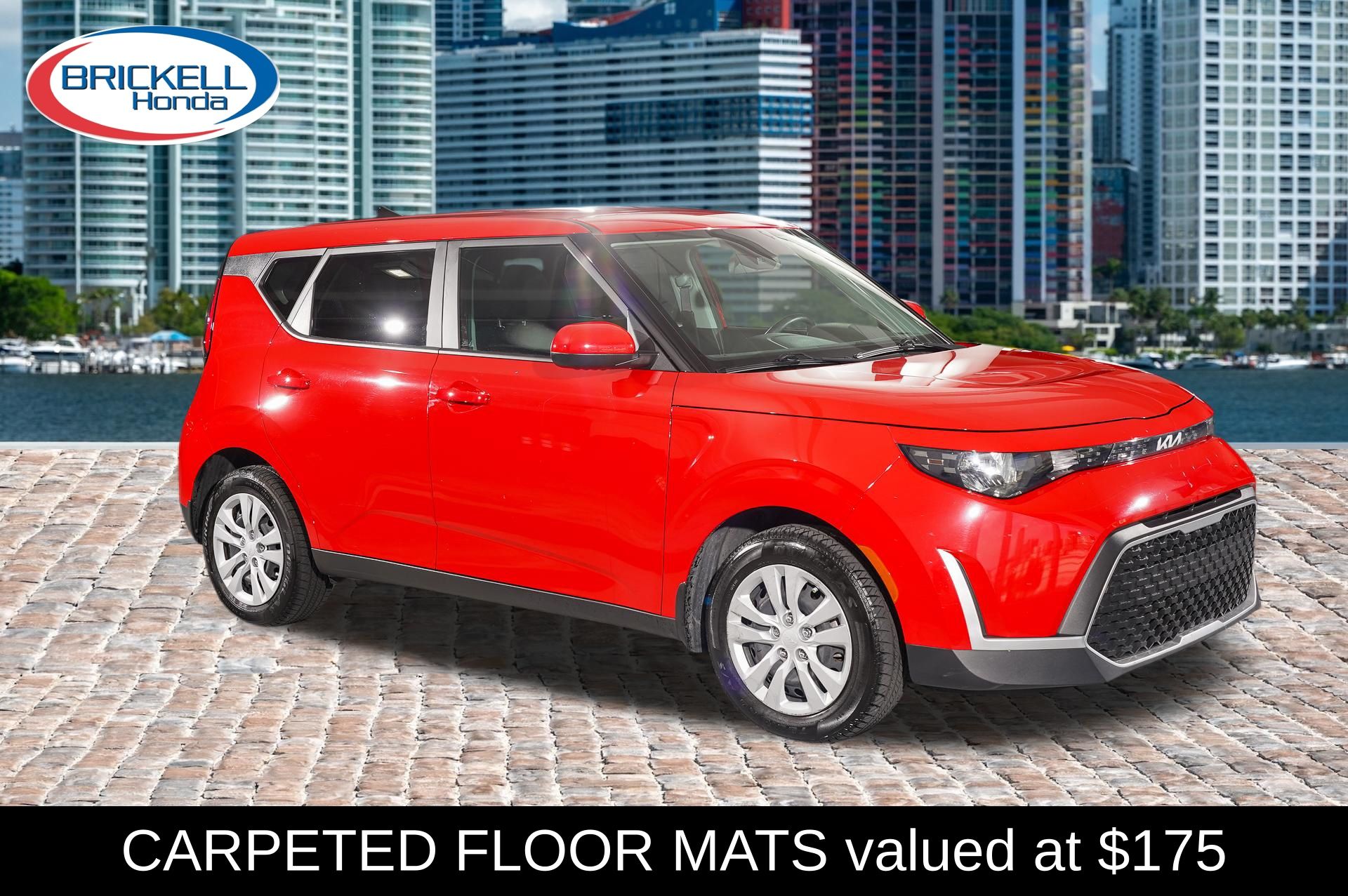 Inferno Red 2024 Kia Soul SUV / Crossover Front-Wheel Drive Continuously Variable Transmission