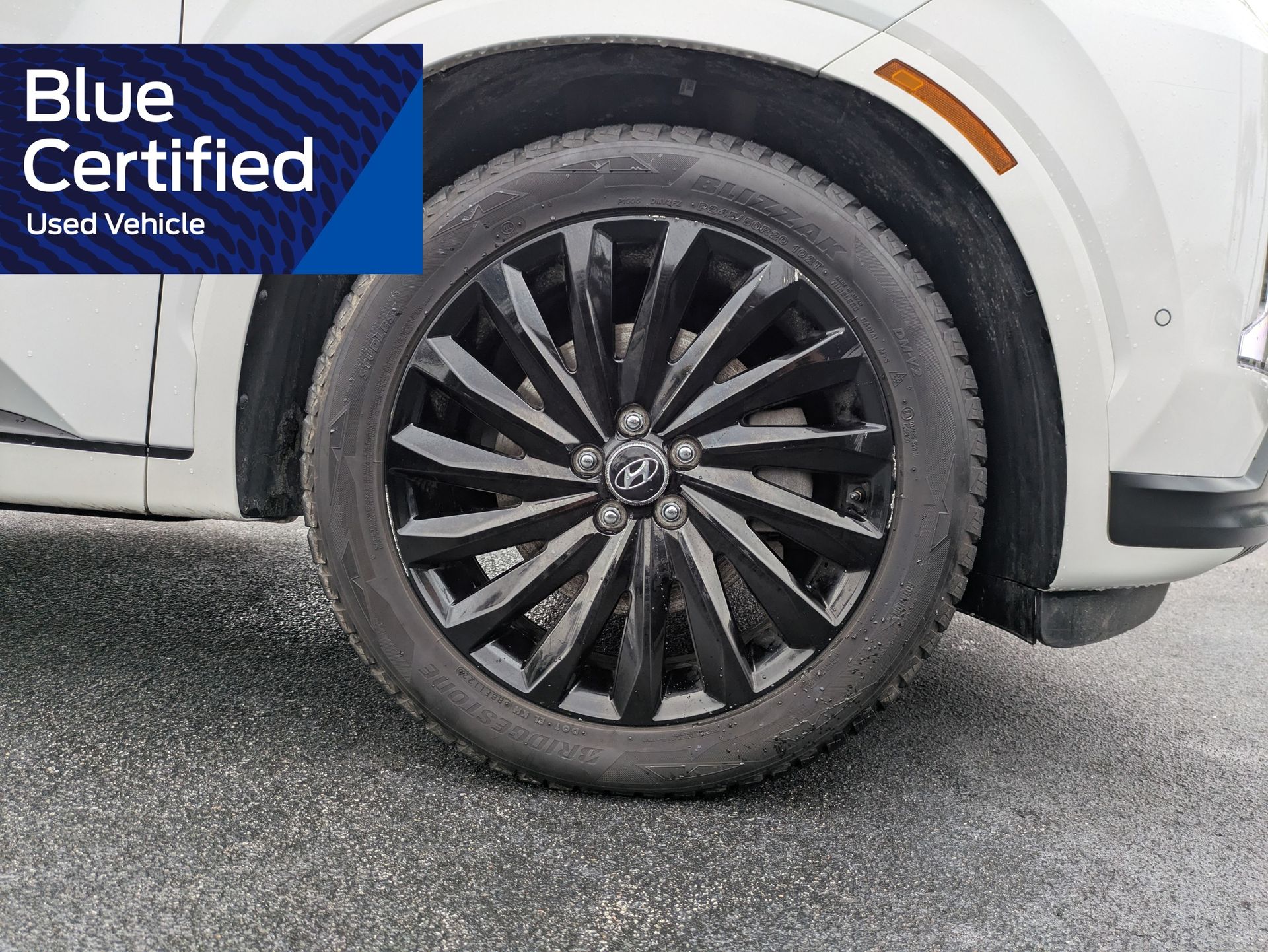 2024 Hyundai Palisade Calligraphy Night Edition White at Bob Mills Chevrolet