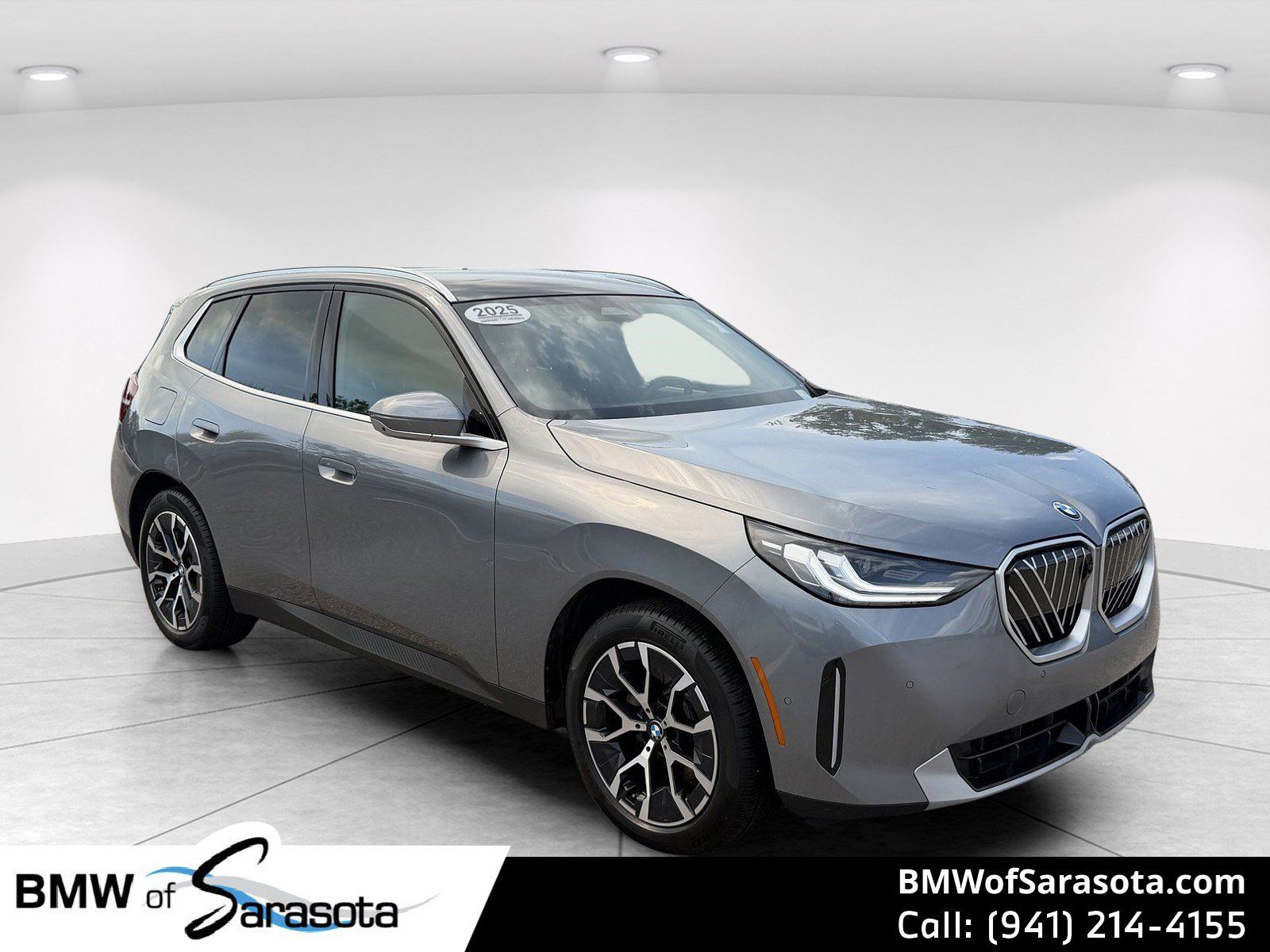 Gray Metallic 2025 BMW X3 SUV / Crossover All-Wheel Drive 8-Speed Automatic