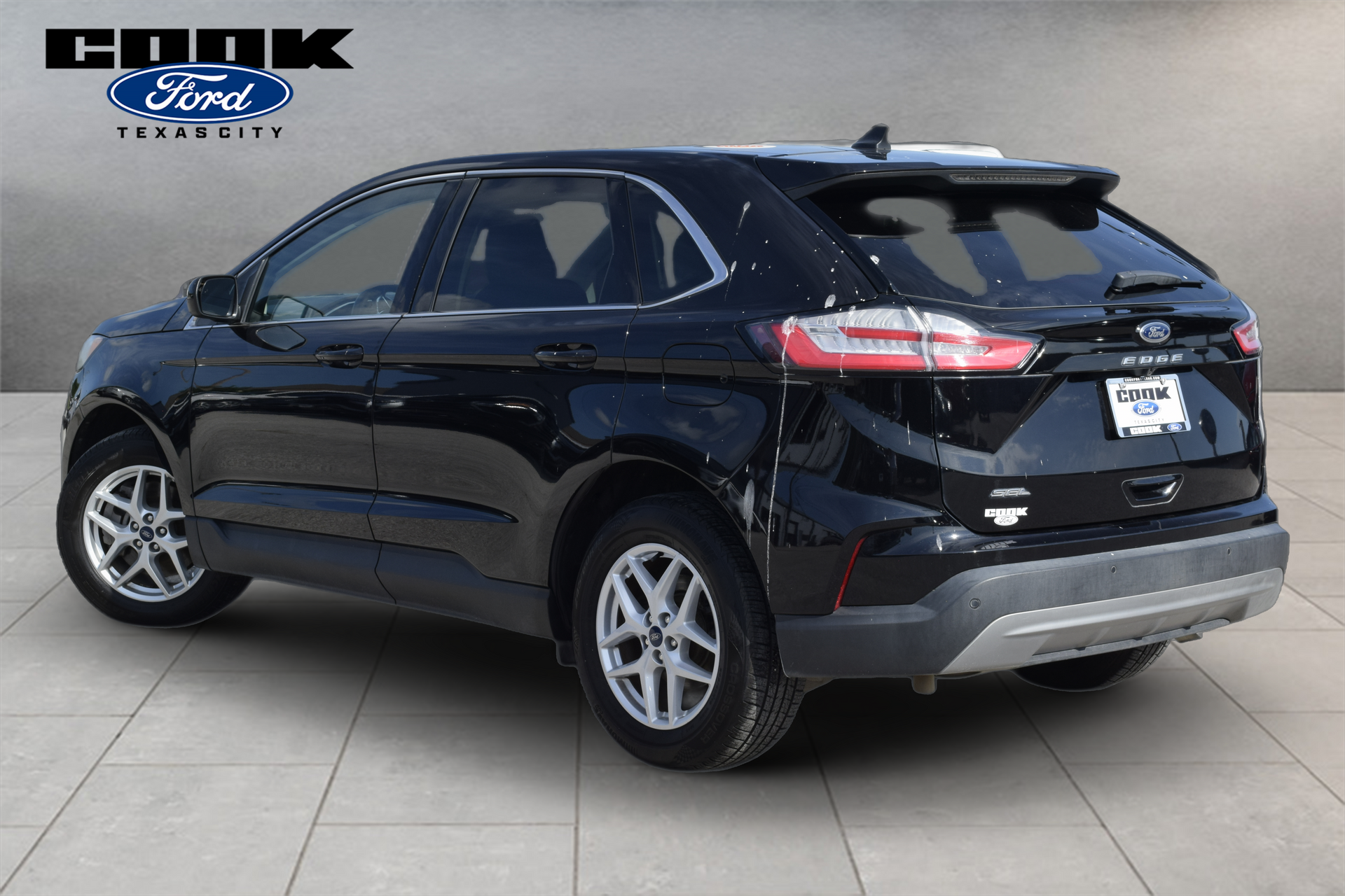 2021 Ford Edge SEL Black at Classic Elite Chevrolet Sugar Land