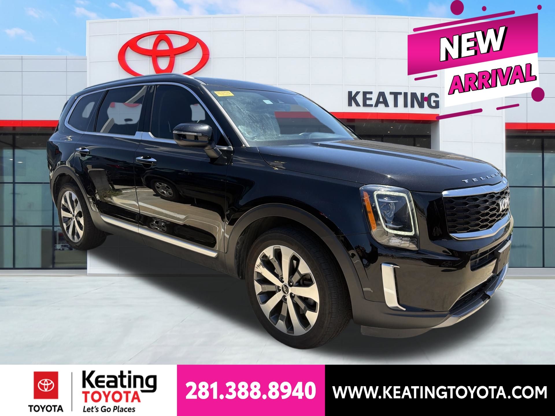 Ebony Black 2022 Kia Telluride SUV / Crossover All-Wheel Drive 8-Speed Automatic