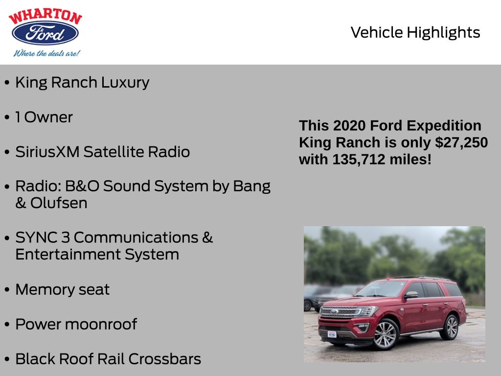 2020 Ford Expedition King Ranch - 5