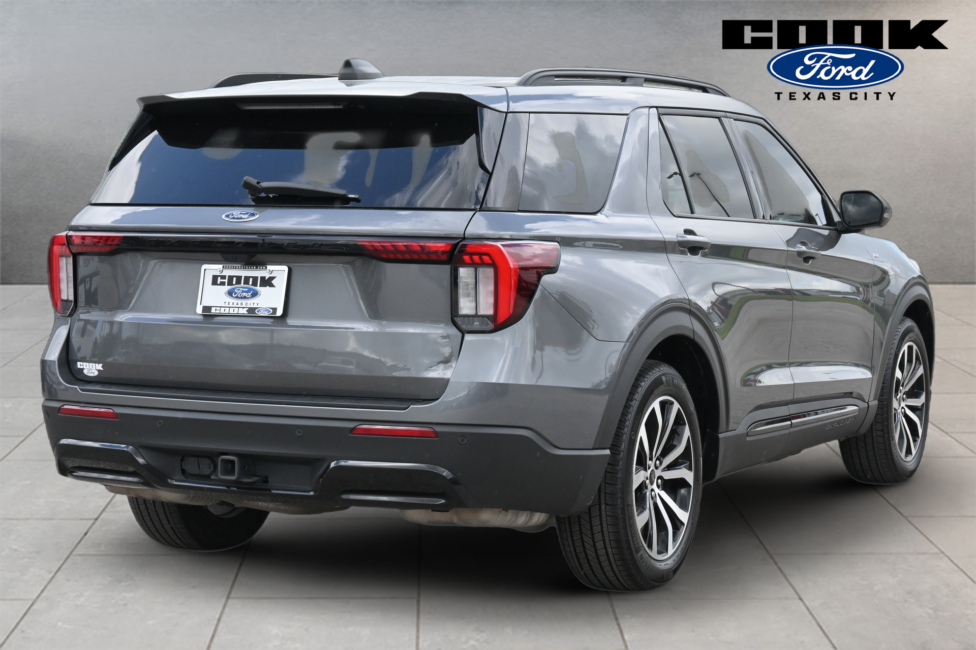 2025 Ford Explorer ST-Line Gray at Classic Elite Chevrolet Sugar Land