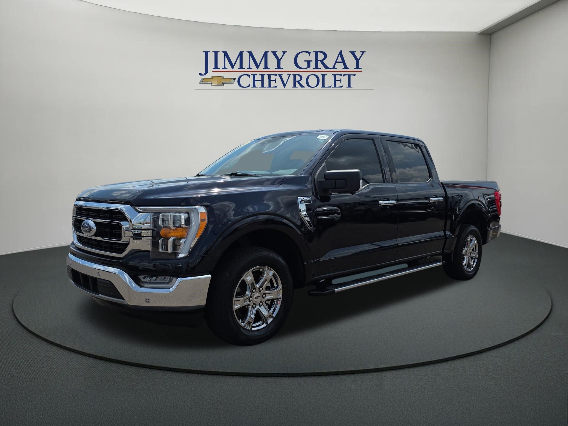 Blue Metallic 2021 Ford F-150 Pickup Truck 4X2 Automatic