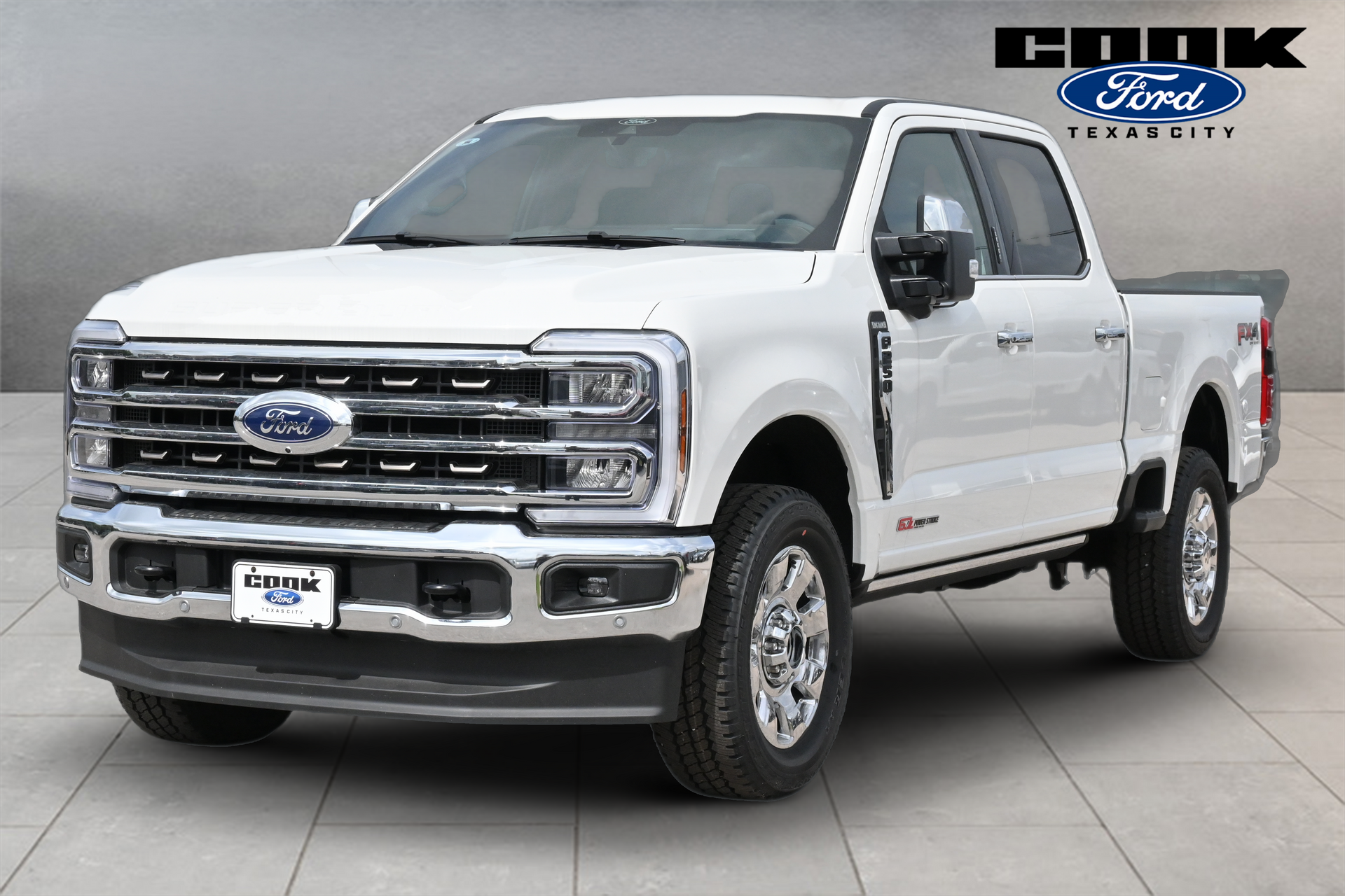 2026 Ford F-250SD King Ranch White at DeMontrond Gulf Freeway