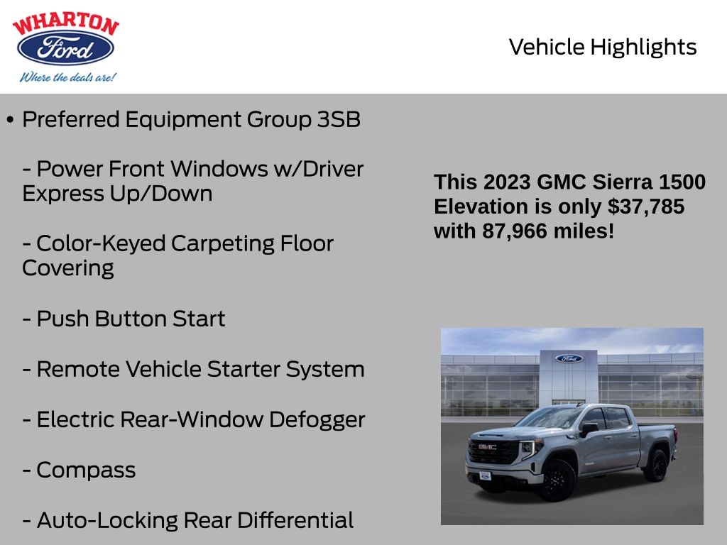 2023 GMC Sierra 1500 Elevation - 10