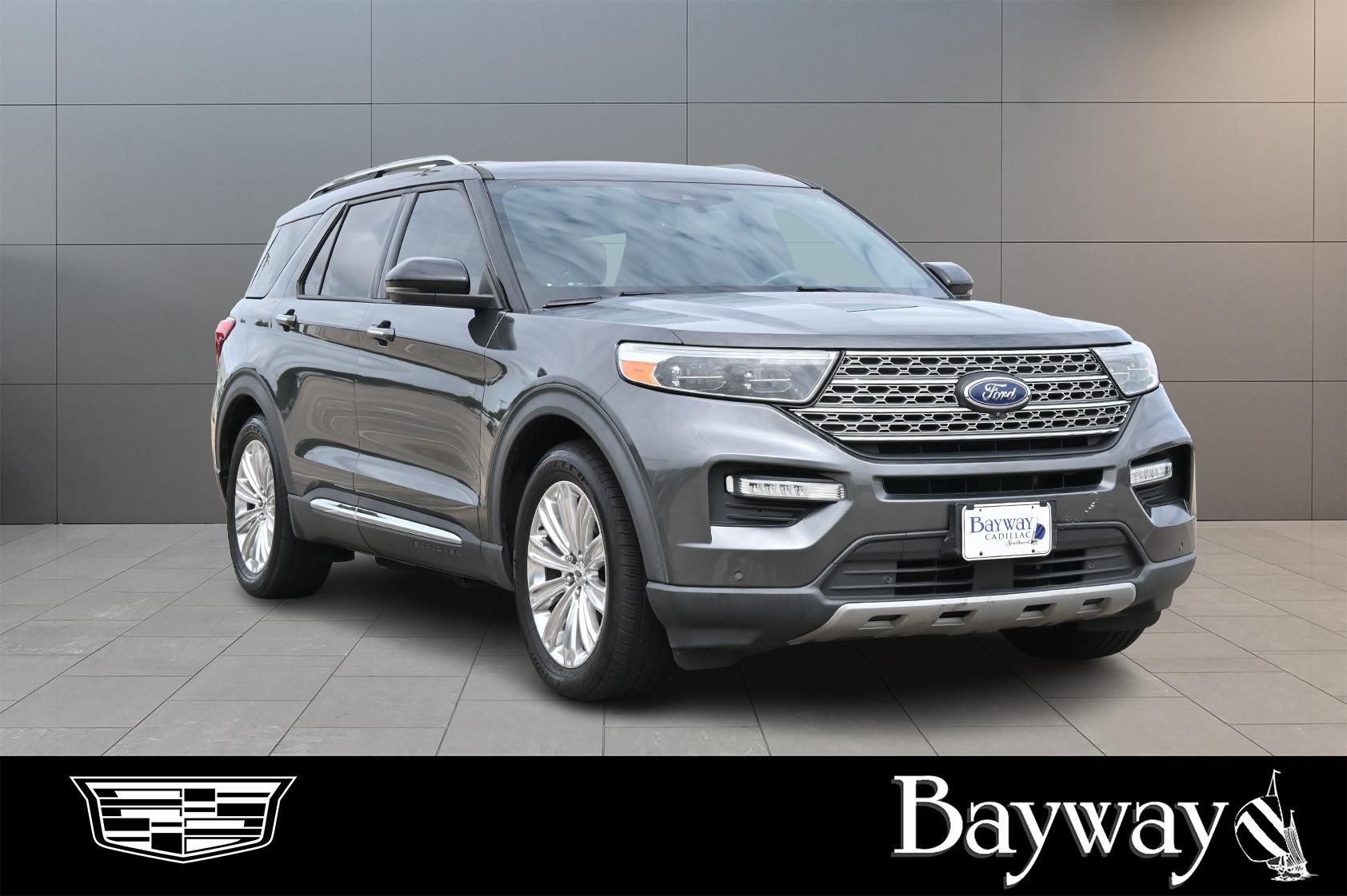 2020 Ford Explorer Limited Gray at DeMontrond Auto Country