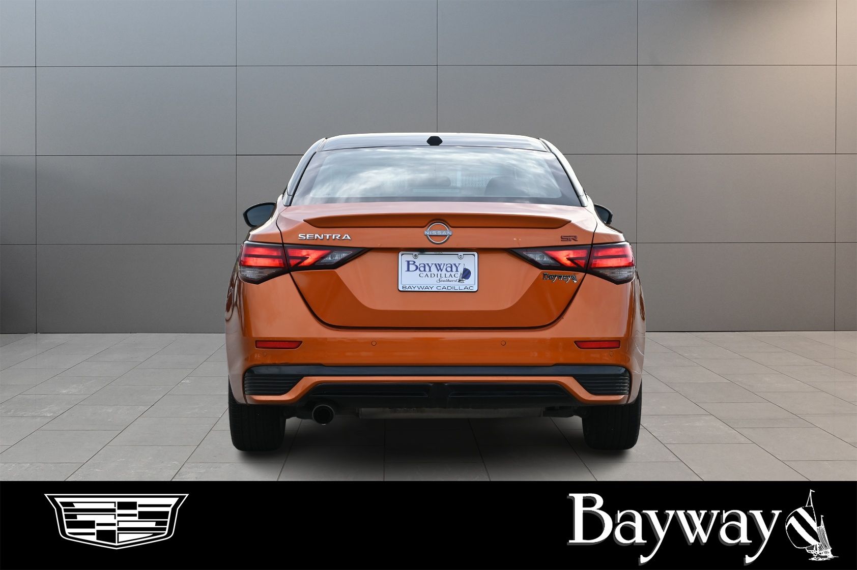 2025 Nissan Sentra SR Orange at South Houston Nissan