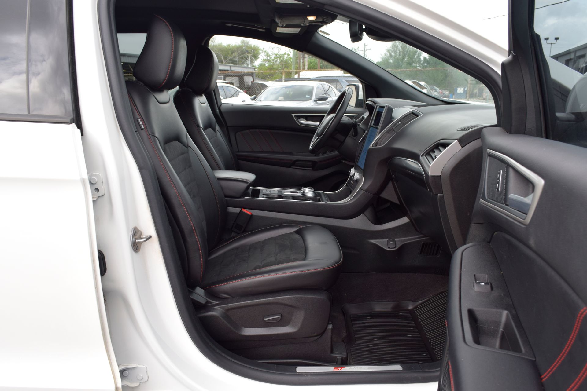 2024 Ford Edge ST Line White at Shottenkirk Kia Fort Bend