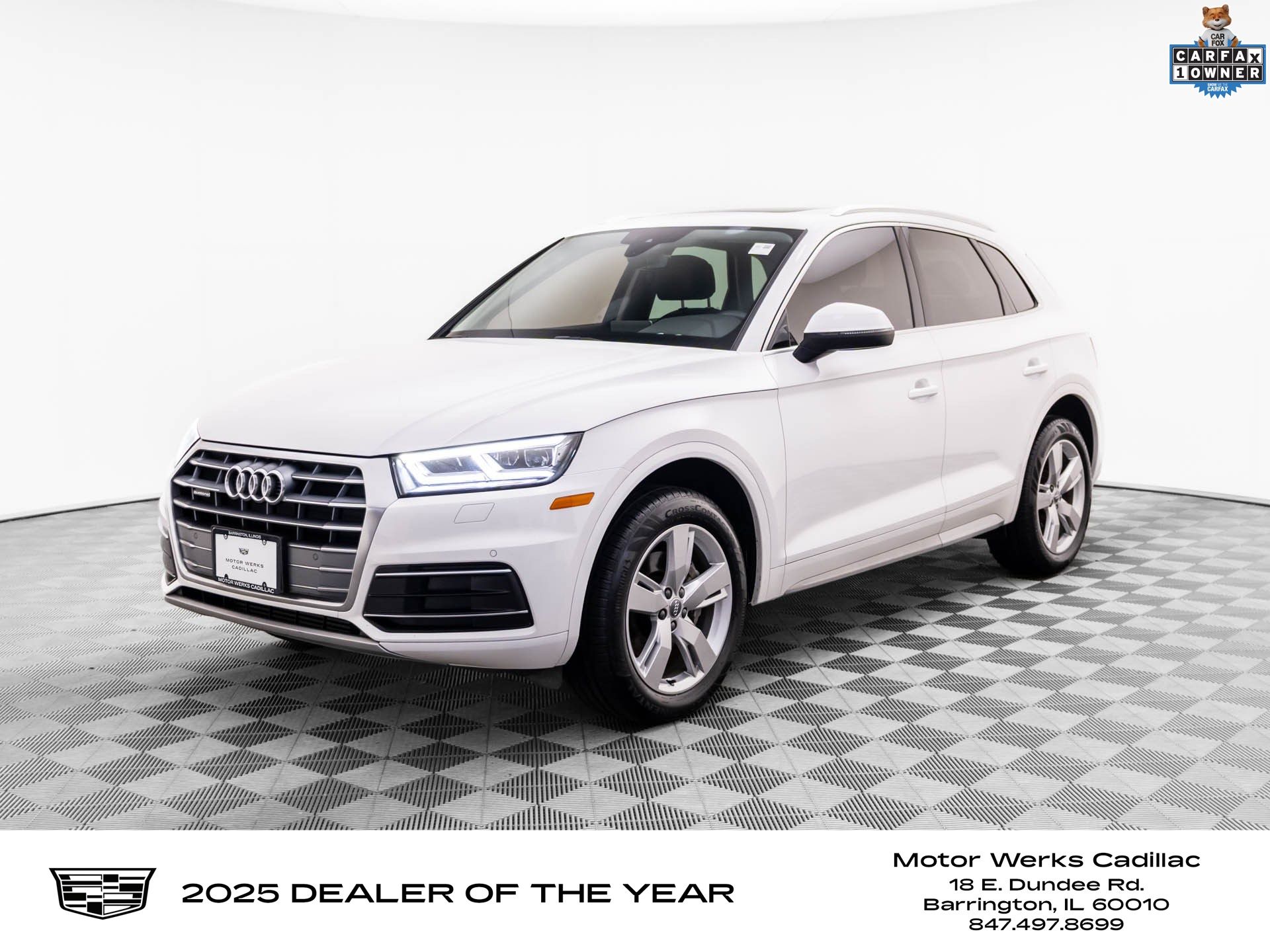 Ibis White 2019 Audi Q5 quattro Premium Plus 45 TFSI SUV / Crossover All-Wheel Drive 7-Speed Automatic