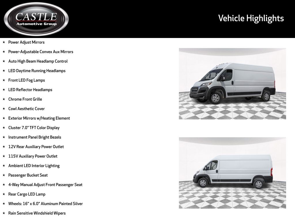 2025 RAM PROMASTER 2500 - Image 10