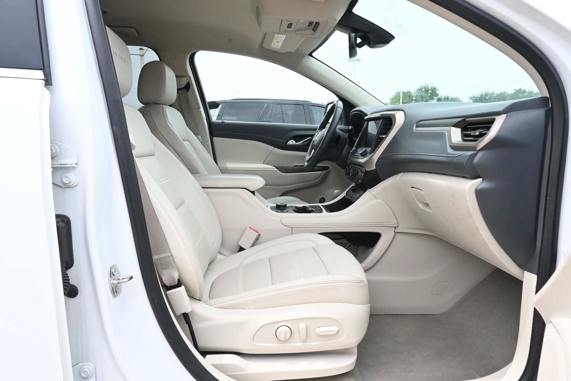 2023 GMC Acadia Denali White at Bayway Cadillac Southwest