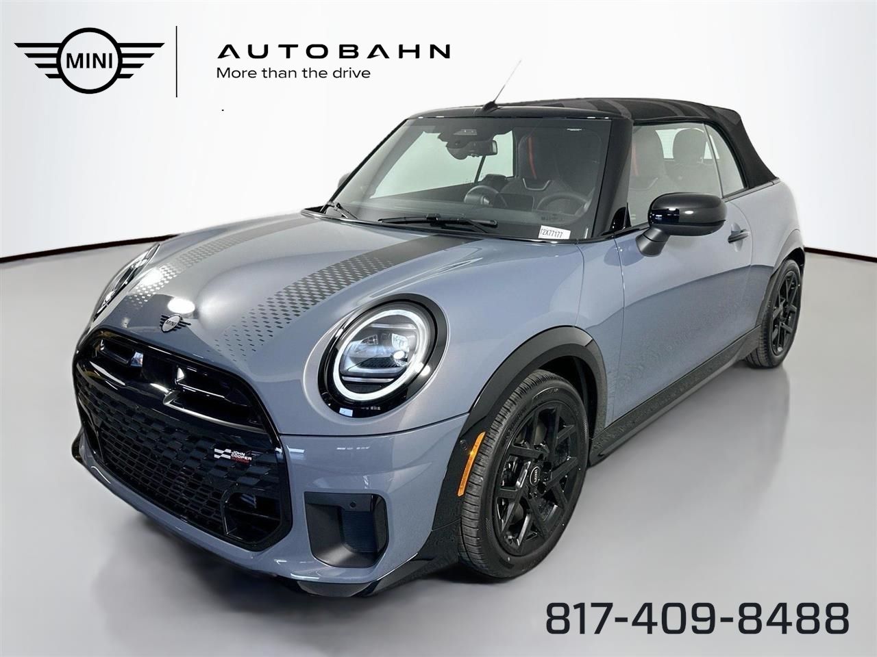 Red (Copper Grey Metallic) 2026 MINI Cooper S Convertible FWD Convertible Front-Wheel Drive 7-Speed Automatic