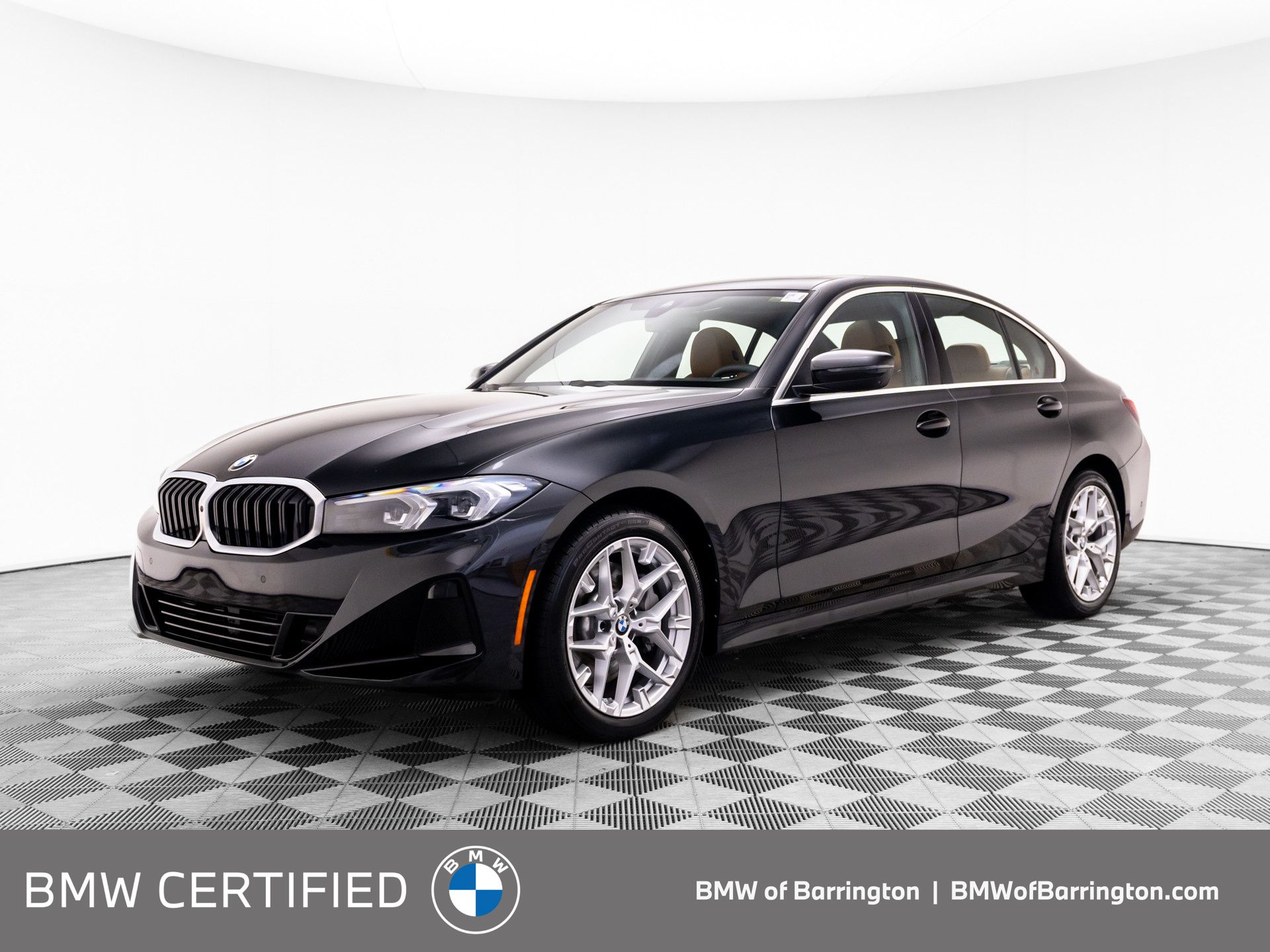 Black Sapphire Metallic 2025 BMW 3 Series 330i xDrive Sedan All-Wheel Drive 8-Speed Automatic